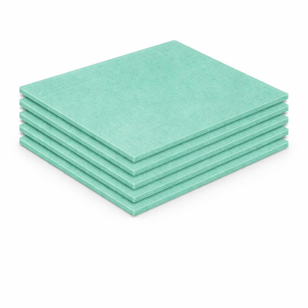 BAYLI Schwammtuch 5er Set Schwammtücher - 250 x 310mm Spültücher extrem saugstark -