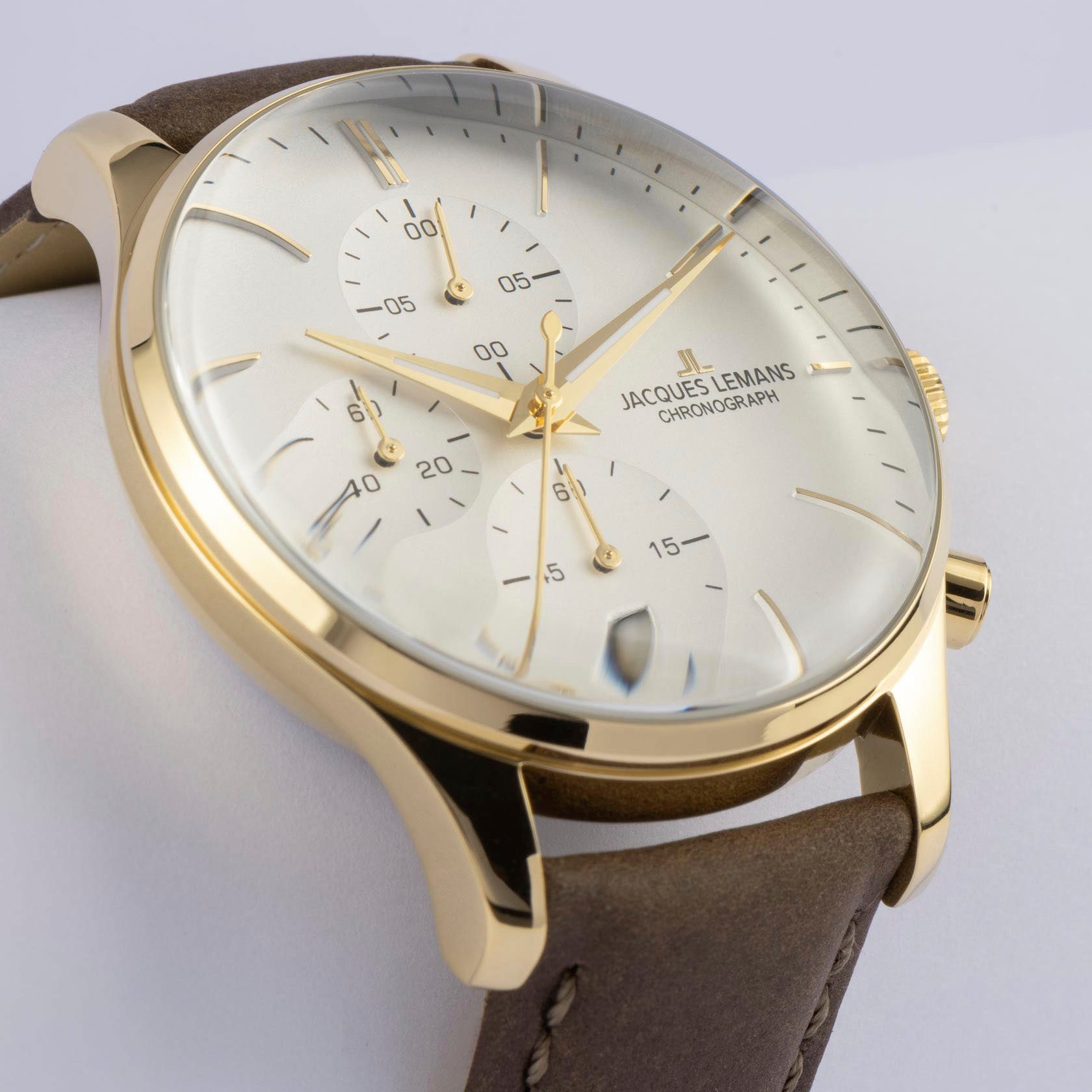 Jacques Lemans Chronograph London 1-2163G, Quarzuhr, günstig online kaufen