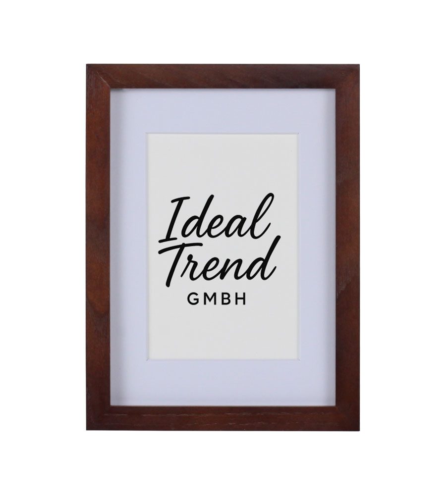IDEAL TREND Bilderrahmen Bilderrahmen Massivholz Eiche günstig online kaufen