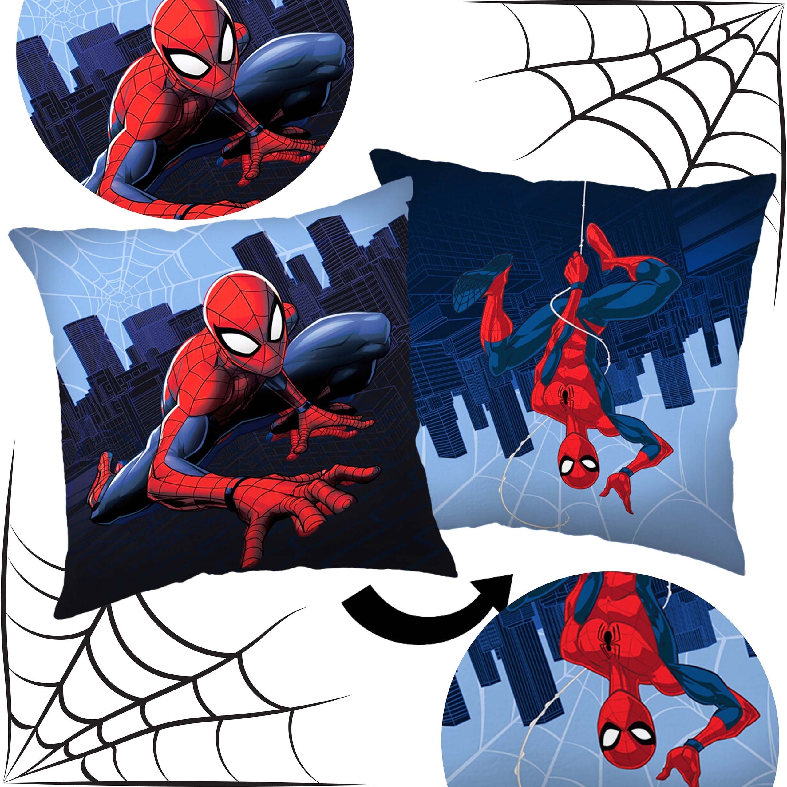 Sarcia.eu Zierkissen MARVEL Spider-Man Quadratisches Подушки, Zierkissen 35x35 cm