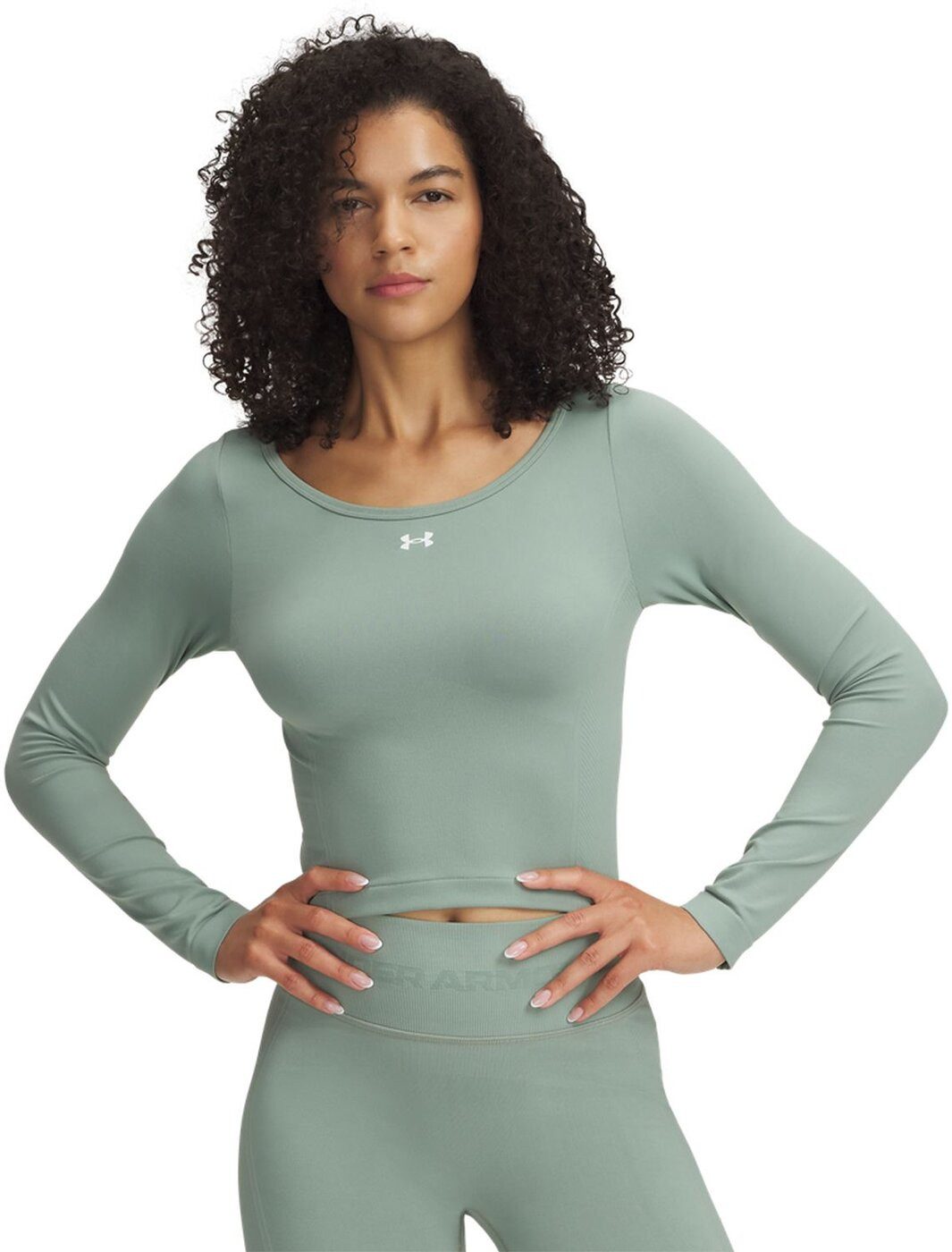 Under Armour® Sweatshirt UA VANISH SEAMLESS LS SILICA GREEN günstig online kaufen