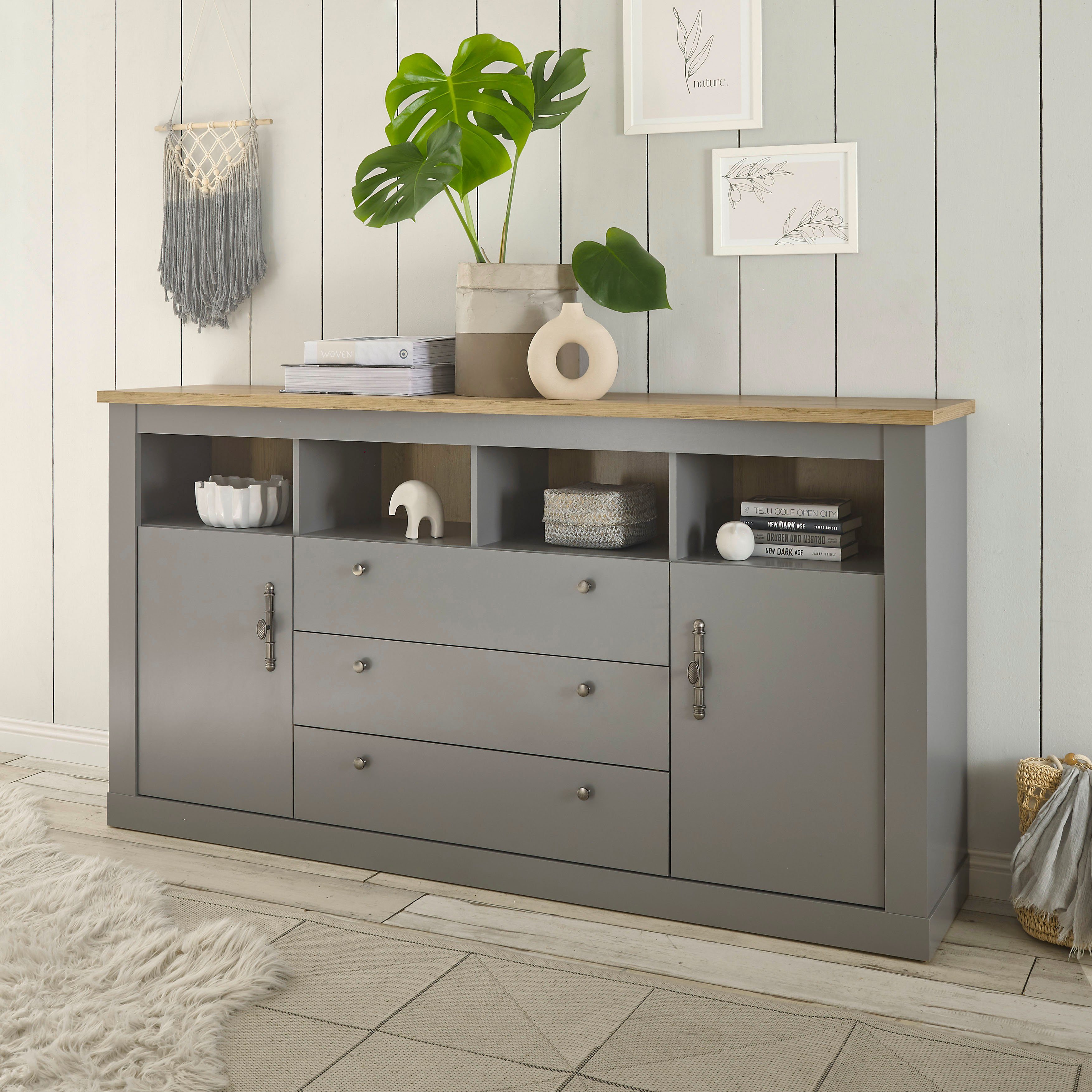 Home affaire Sideboard CHAMBORD, Breite ca. 198 cm