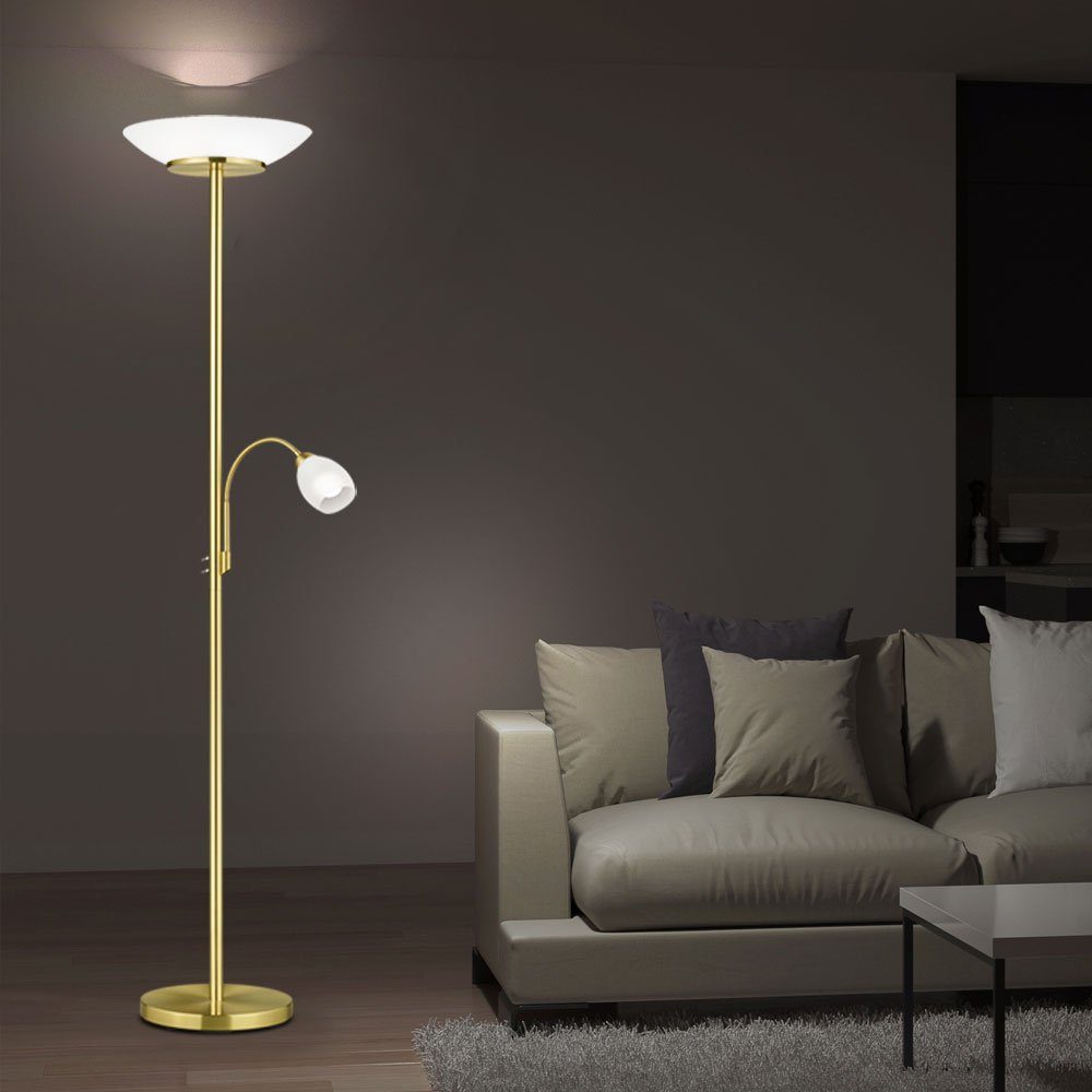 Standleuchte Deckenfluter, Wohnzimmer Stehlampe etc-shop nicht Deckenfluter inklusive, Leuchtmittel