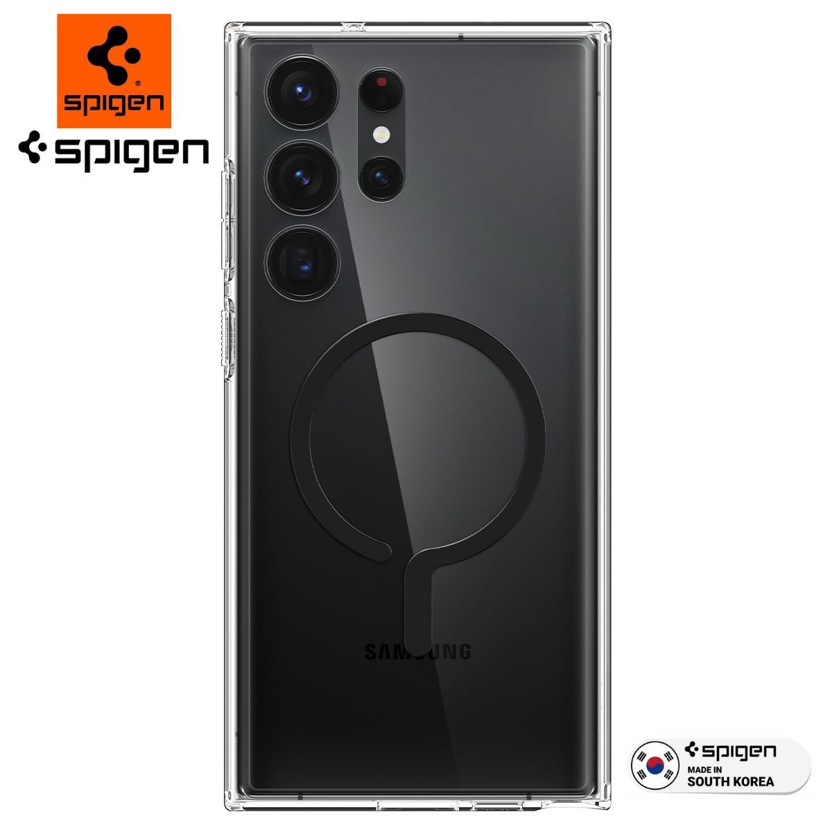 Spigen Smartphone-Hülle Handyhülle für Samsung Galaxy S23 Ultra Schutzhülle Magsafe OneTap