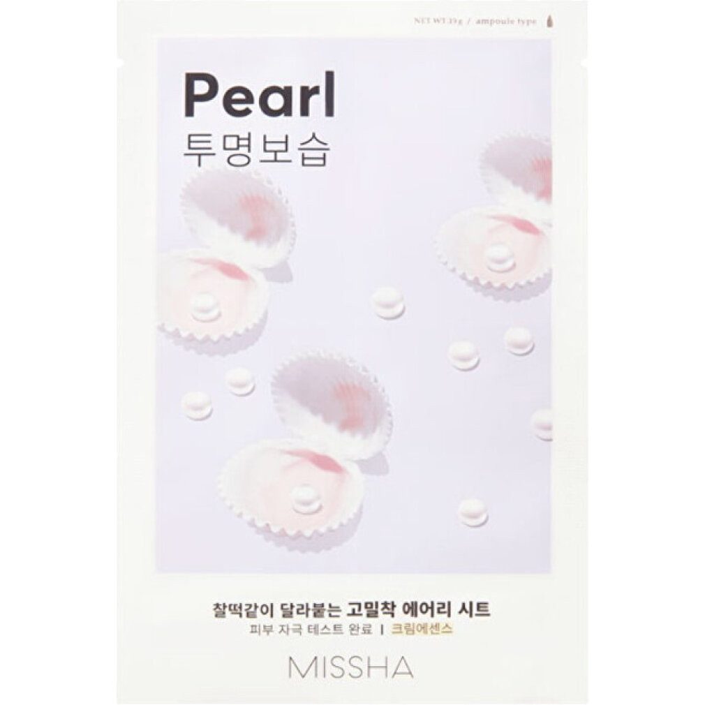 Missha Gesichtsmaske Airy Fit Pearl Sheet Mask 19g
