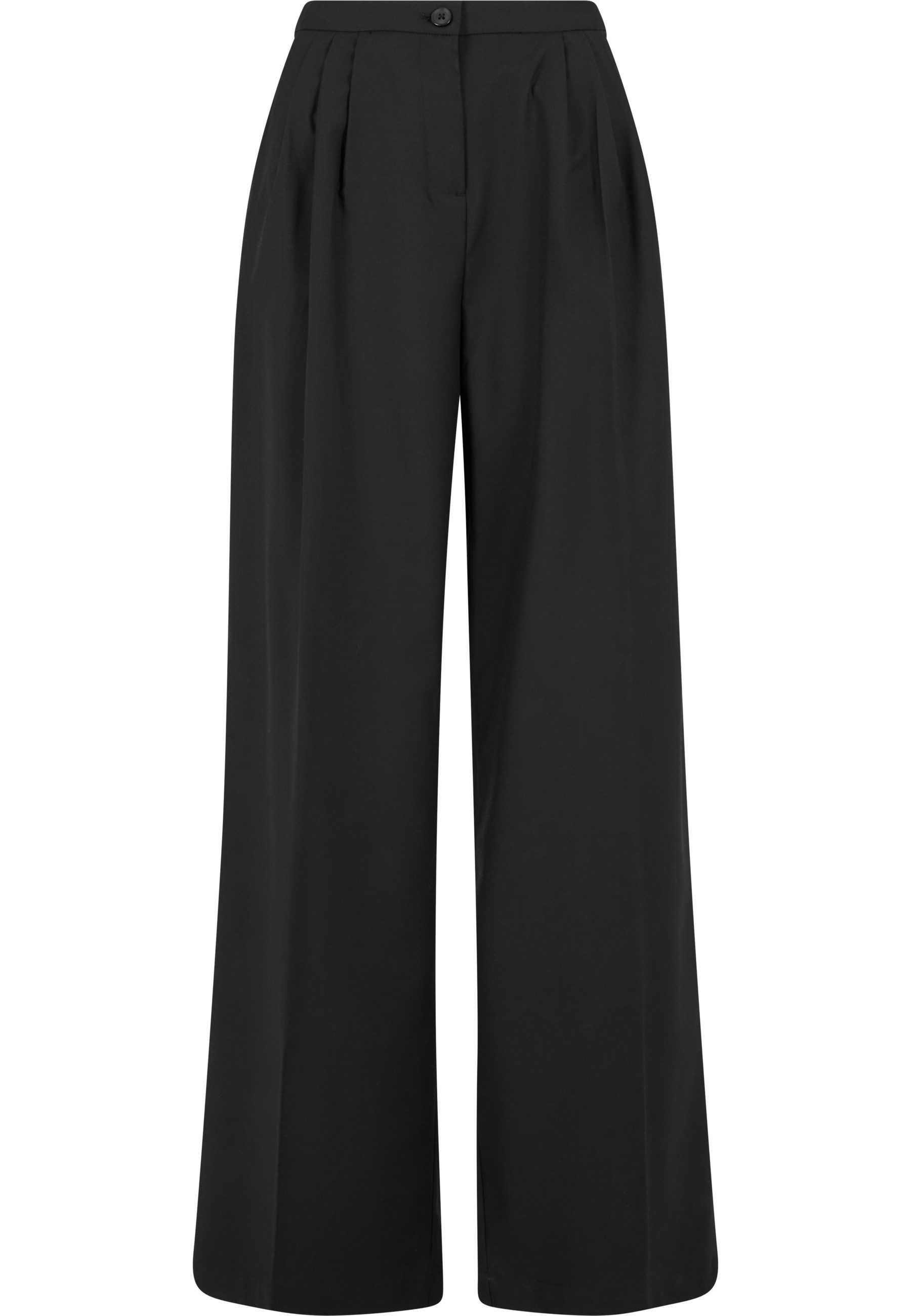 URBAN CLASSICS Stoffhose Urban Classics Ladies Wide Leg Pants (1-tlg) günstig online kaufen
