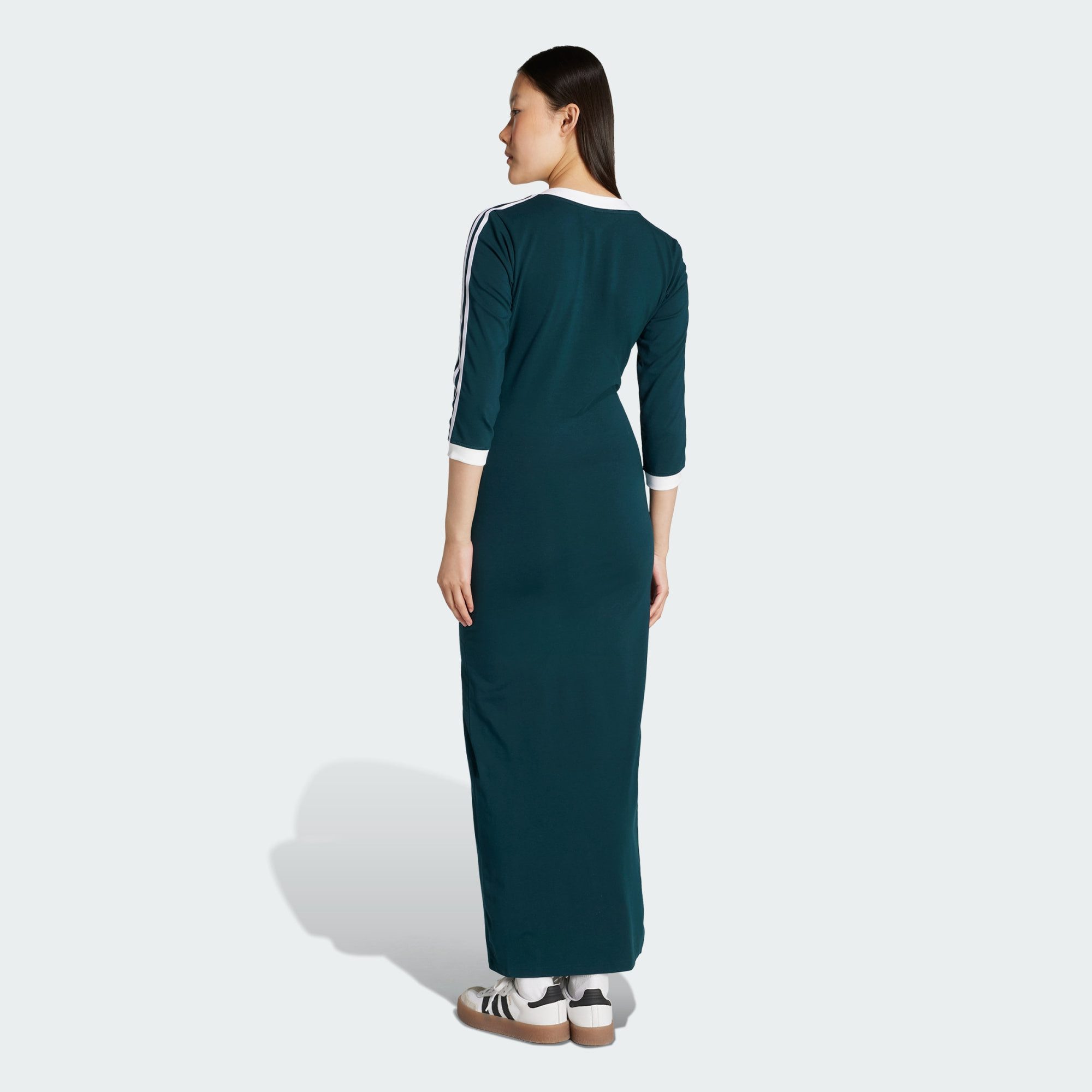 adidas Originals Maxikleid ADICOLOR CLASSICS 3-STREIFEN günstig online kaufen
