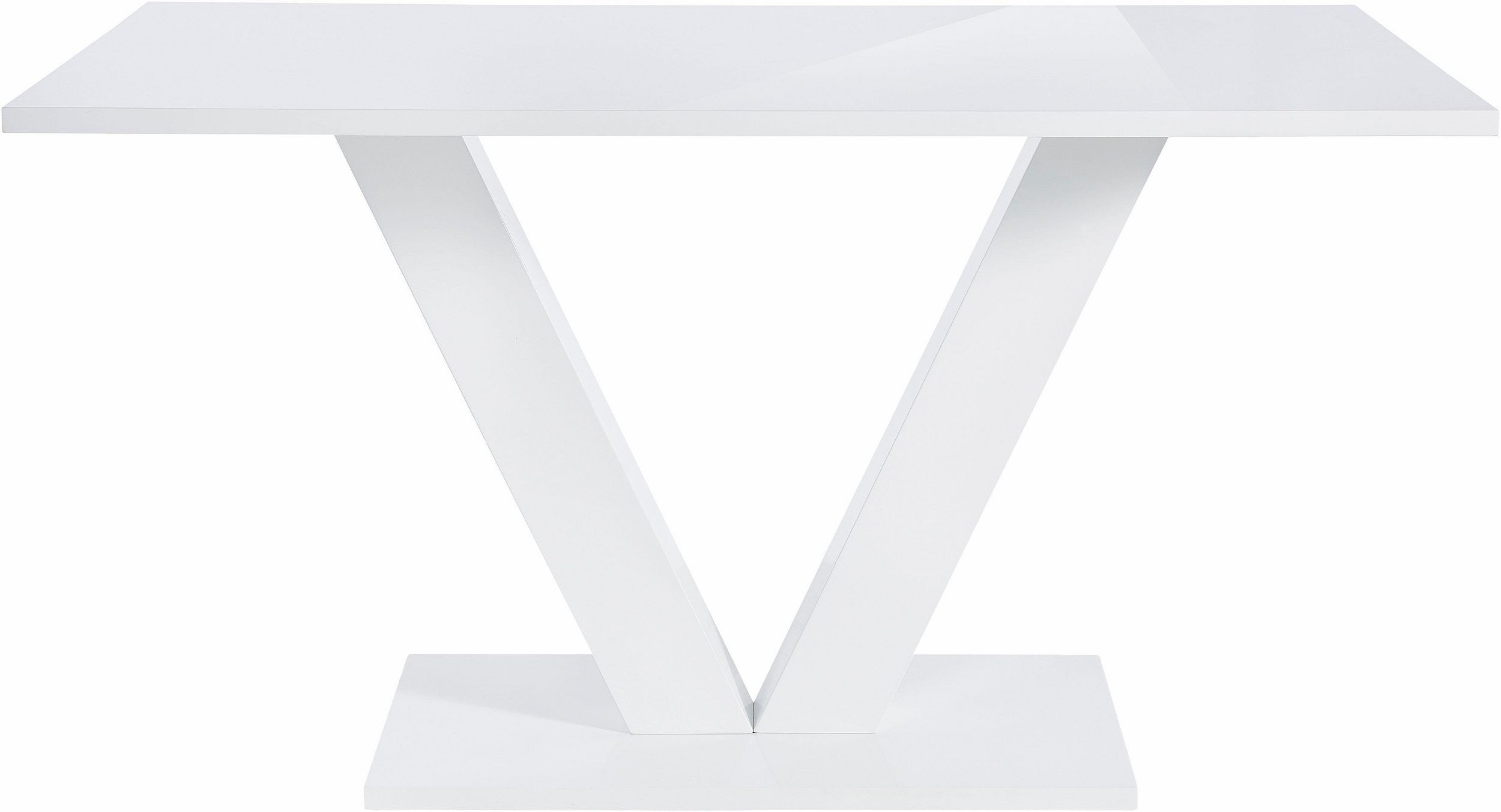 loft24 Esstisch Andres, Hochglanz Optik, Breite 140 cm günstig online kaufen