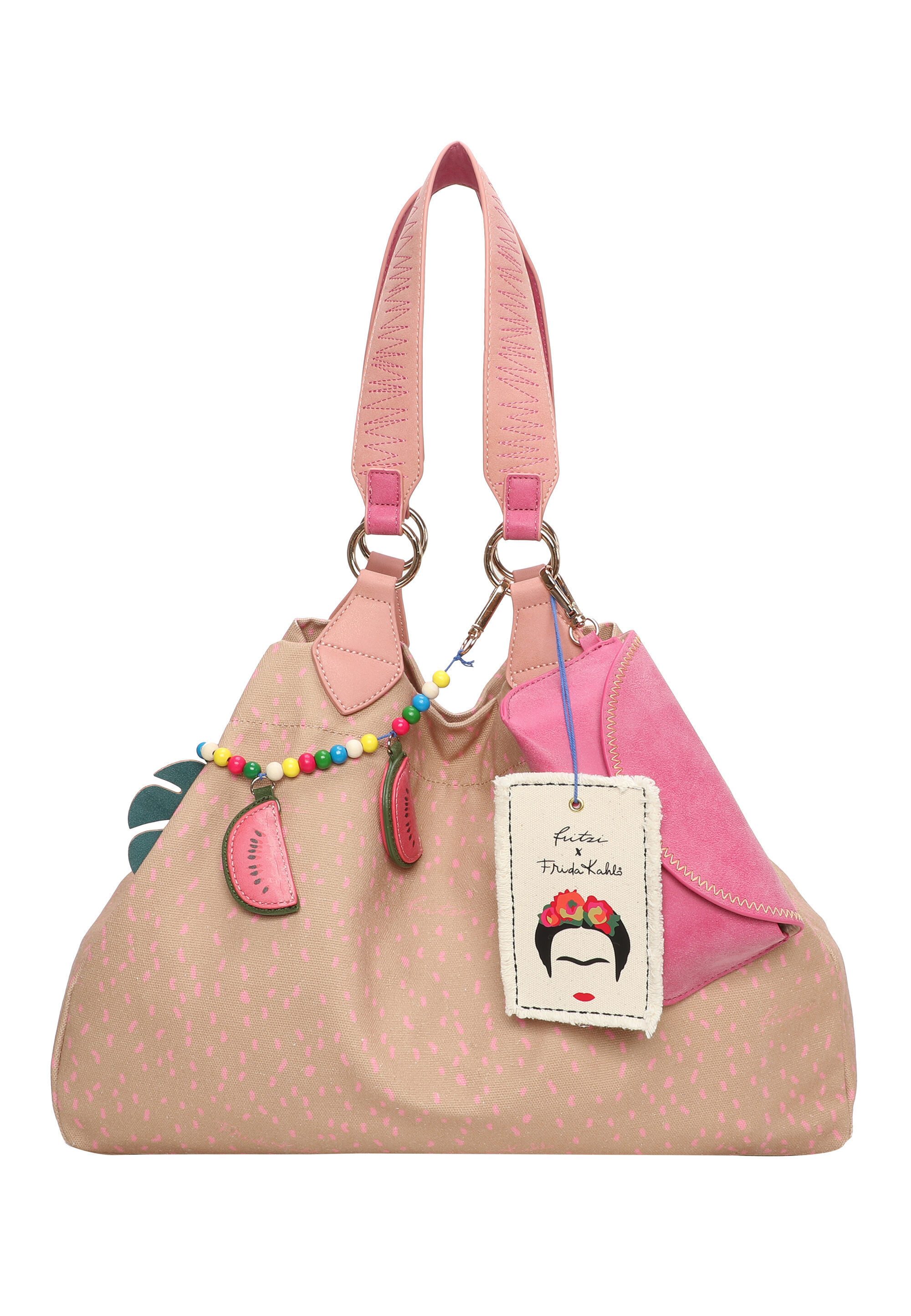 Fritzi aus Preußen Shopper Fritzi x Frida Kahlo, mit All-Over-Print