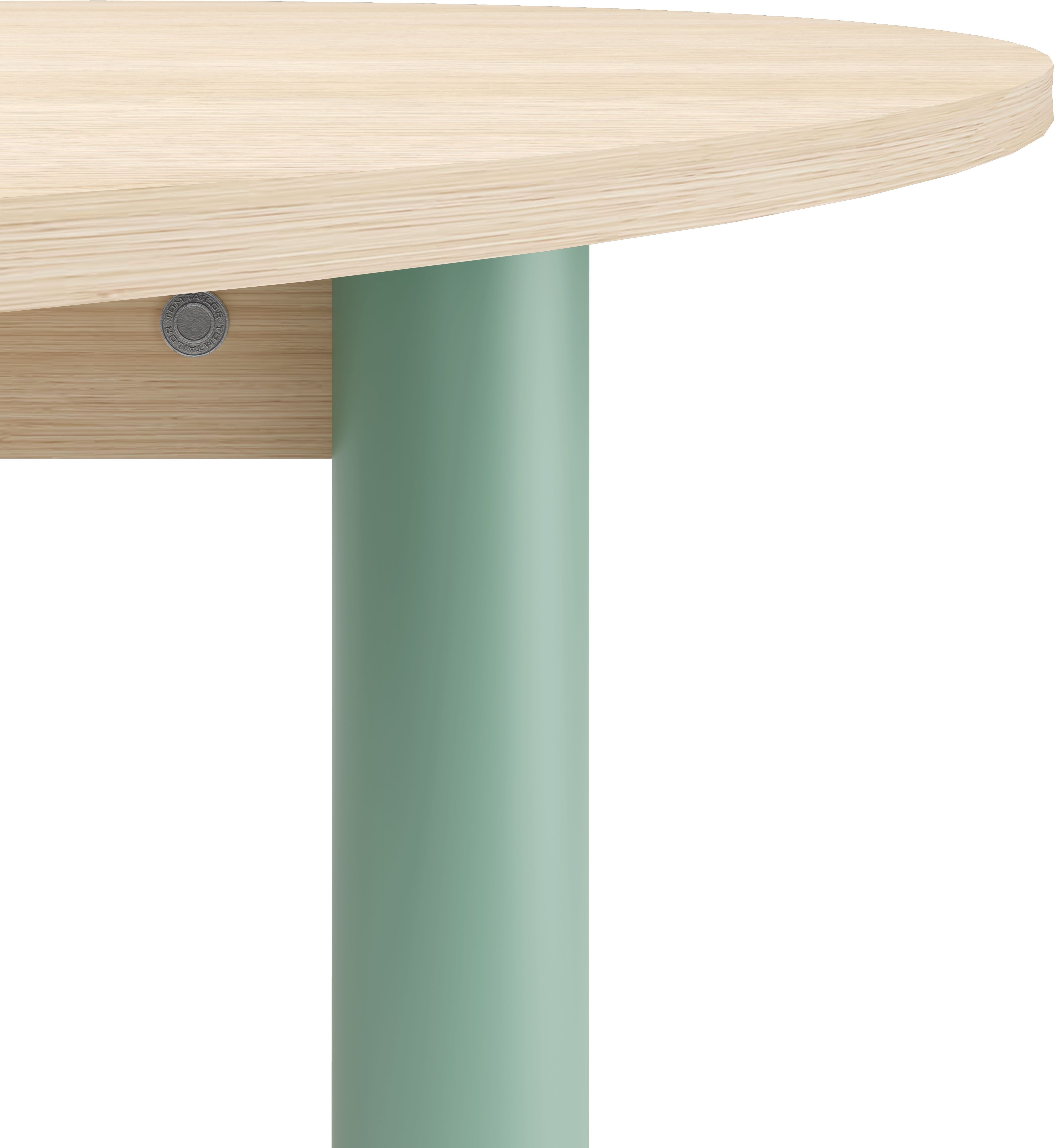 TOM TAILOR HOME Esstisch COLOR TABLE (1-St), Esstisch, 4-Fuß, 3 Größen, 3 Dekorfarben, 4 Fußfarben, ABS-Kante