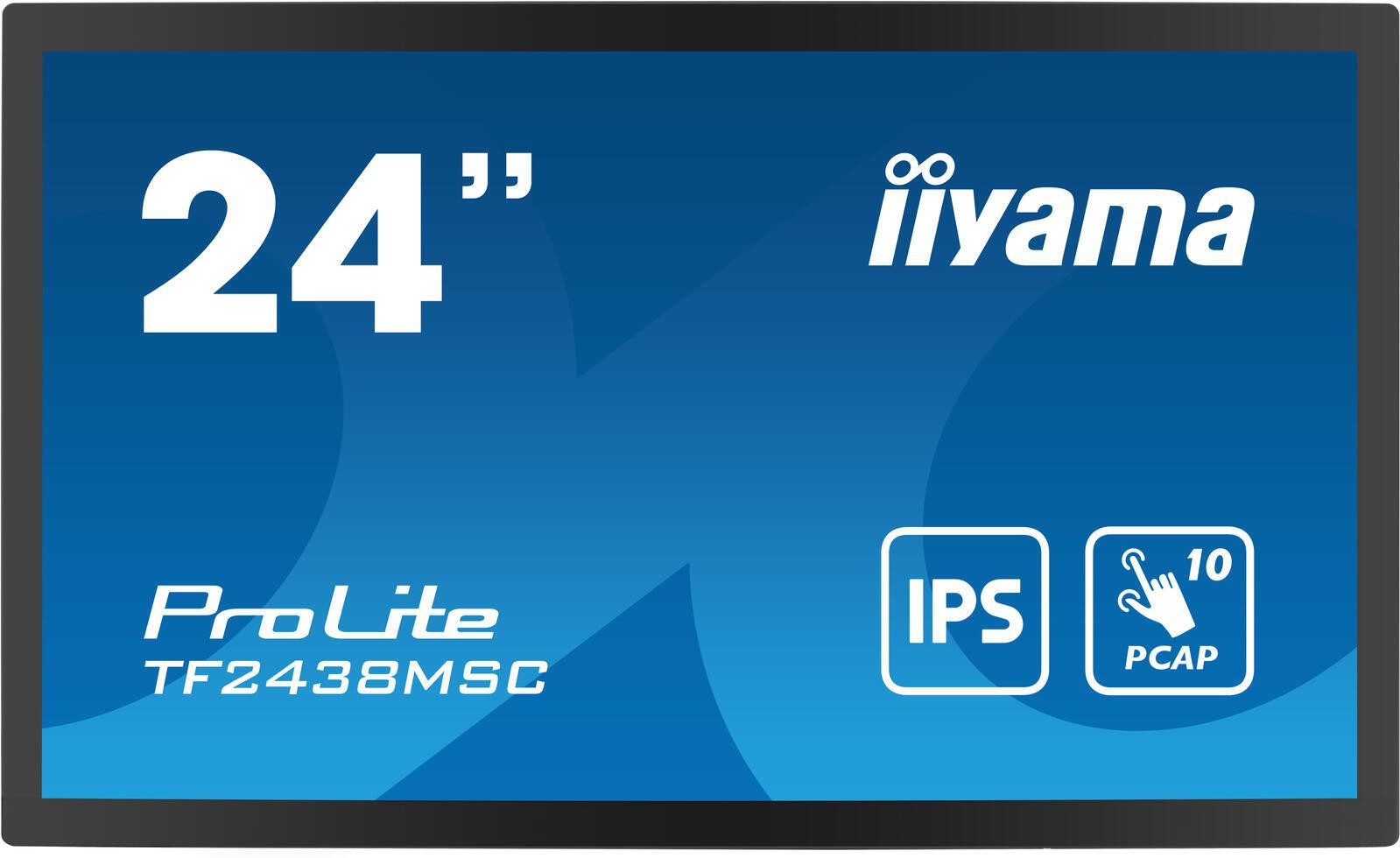 Iiyama Iiyama PROLITE TF2438MSC-B1 LCD-Monitor (1920 x 1080, 5 ms Reaktionszeit, IPS Panel)