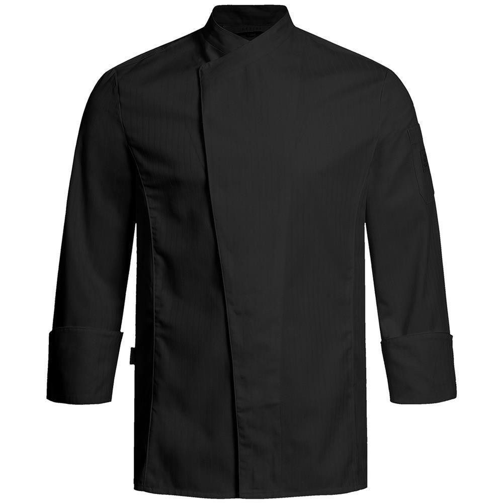 GREIFF Kochjacke Greiff GASTRO MODA Cuisine Herren Premium-Kochjacke Schwarz