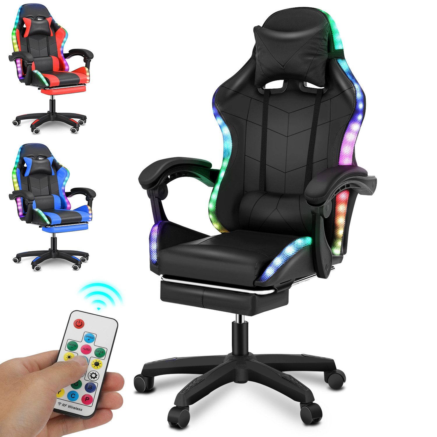 oyajia Gaming Chair Ergonomisch Gaming Stuhl, günstig online kaufen