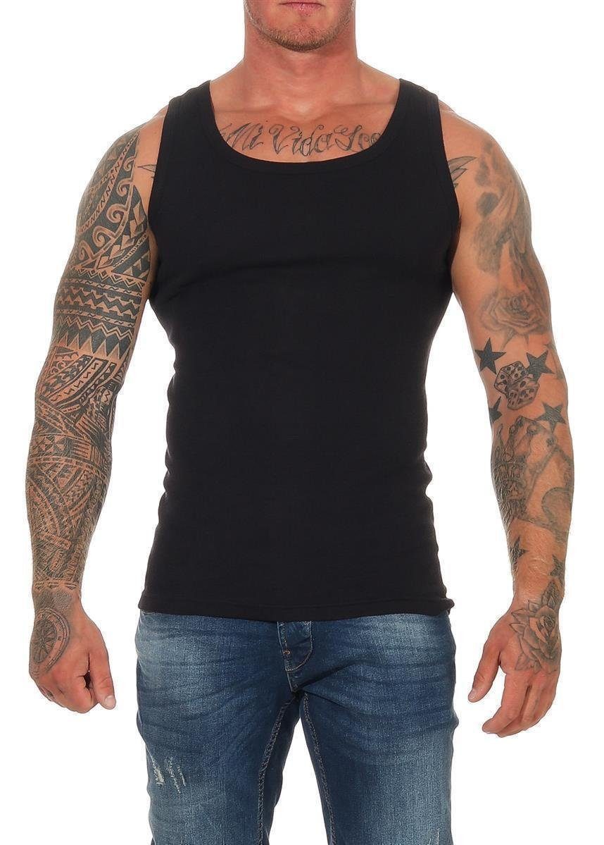 EloModa Unterhemd Herren Unterhemd 2 Stück - 100% Baumwolle, Nahtlos, Komfo günstig online kaufen