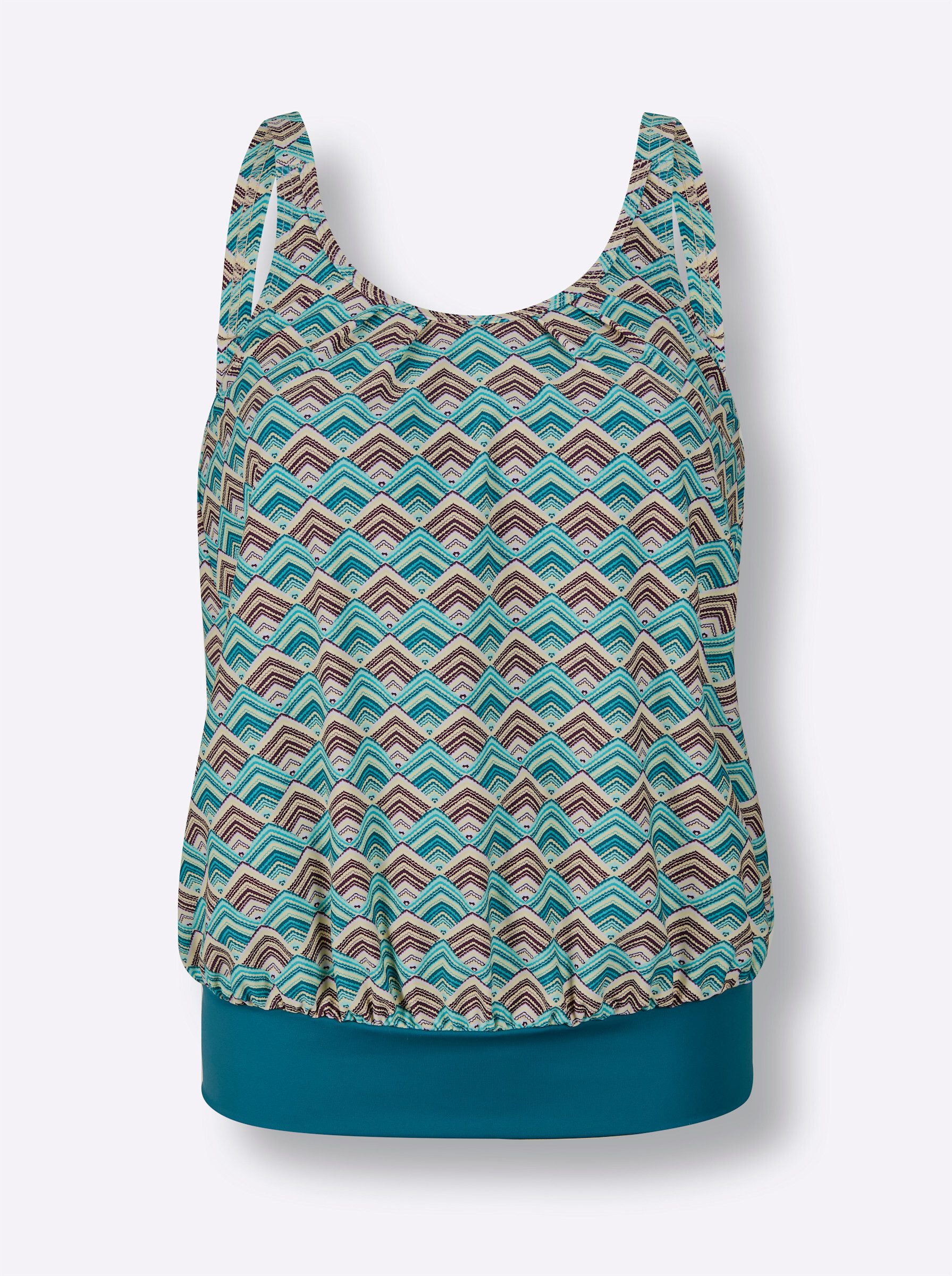 Witt Tankini-Top Oversized-Tankini-Top Ärmellos