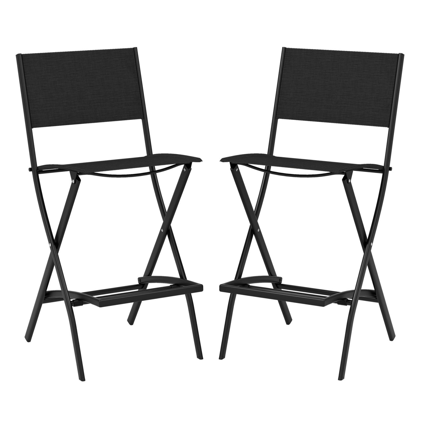 COSTWAY Gartenstuhl (2 St), Barhocker klappbar günstig online kaufen