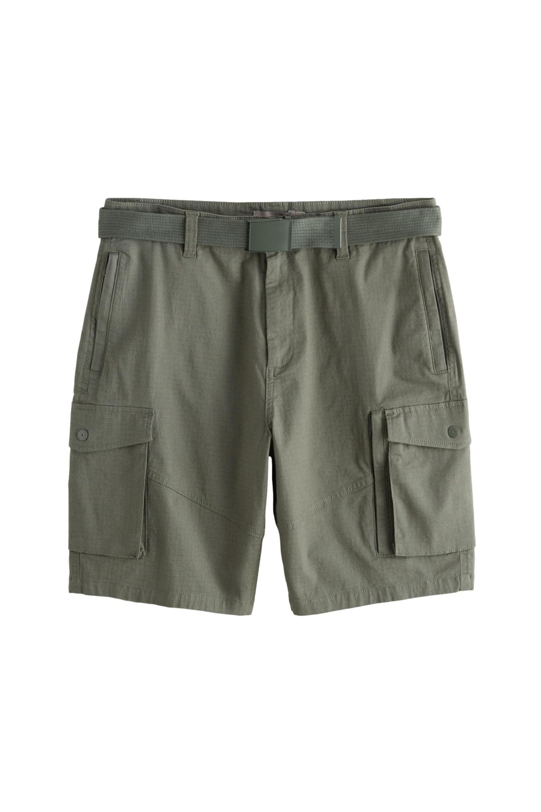Cargoshorts Cargoshorts aus Ripstop mit Gürtel