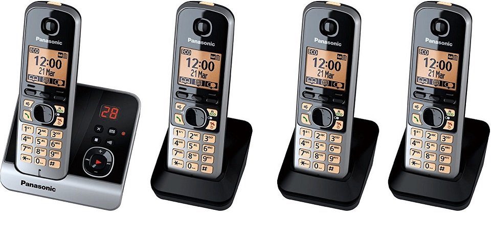 Panasonic KX-TG6724GB Schnurloses DECT-Telefon | DECT-Telefone