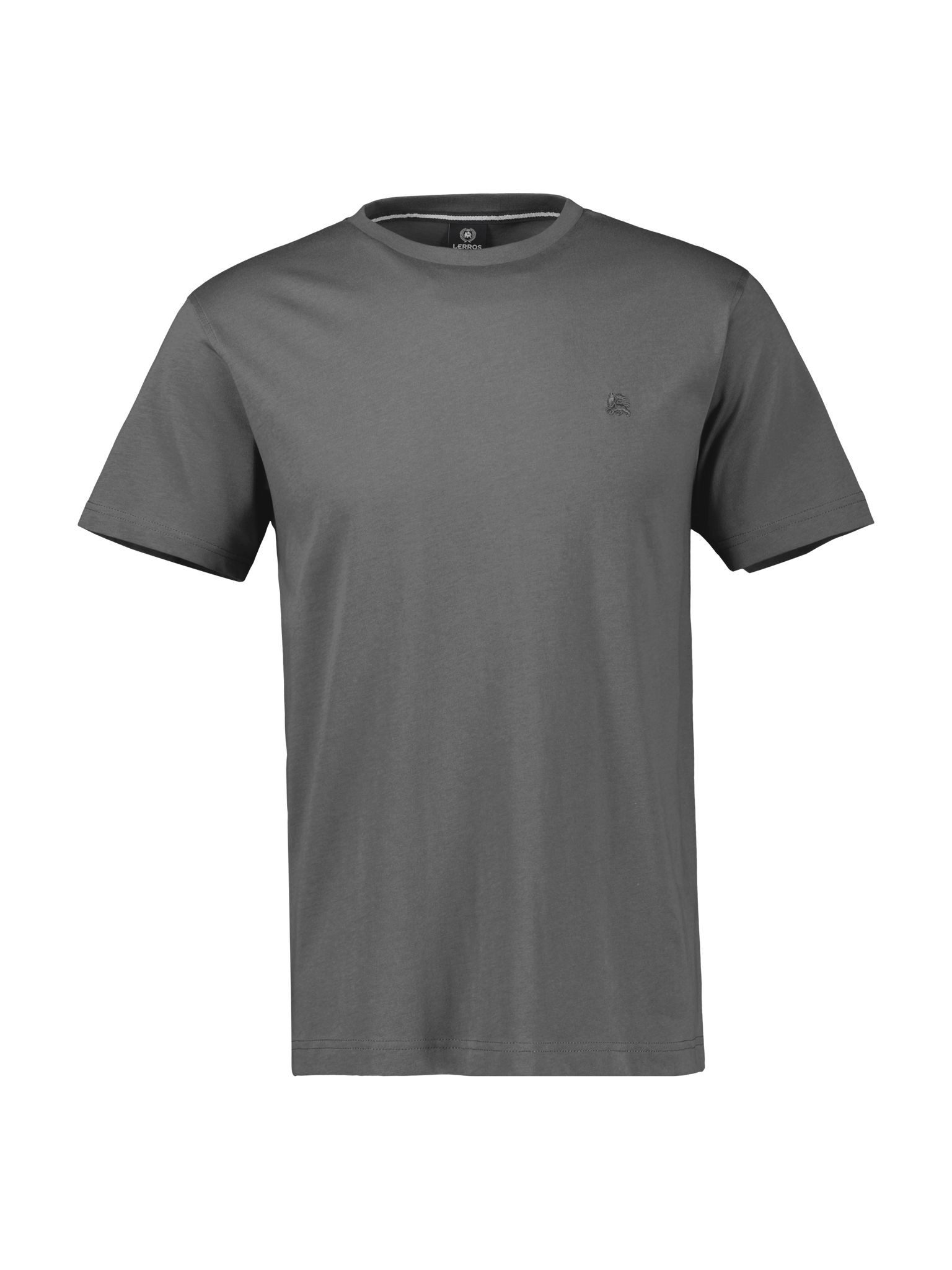 LERROS T-Shirt LERROS Basic T-Shirt mit Logostitch günstig online kaufen