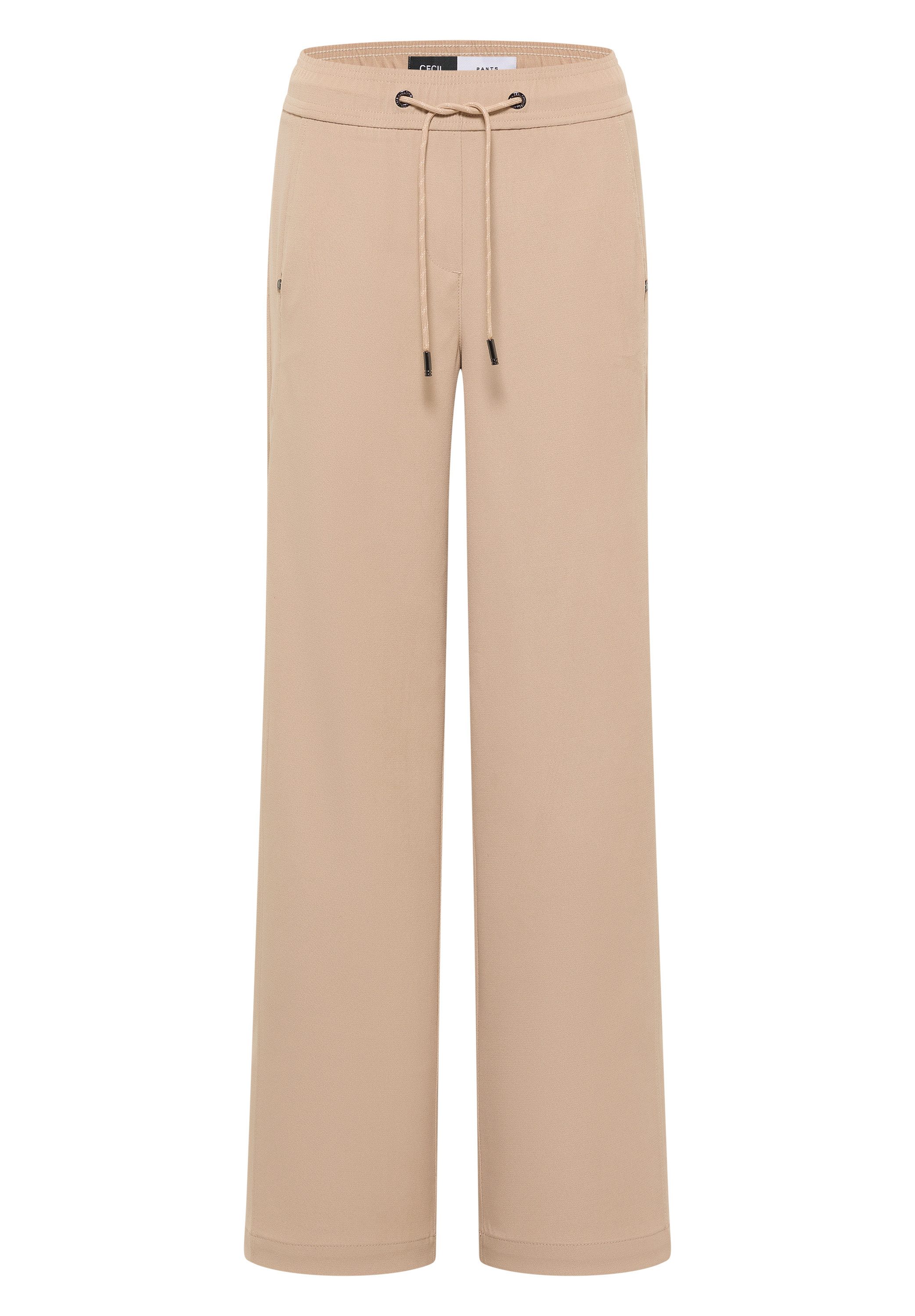 CECIL Schlupfhose Wide Leg Twill Hose