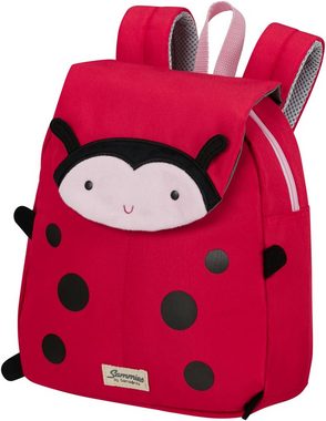 Samsonite Kinderrucksack Happy Sammies ECO, S, Ladybug Lally, Kindergartenrucksack Kinderfreizeitrucksack Kinder-Backpack