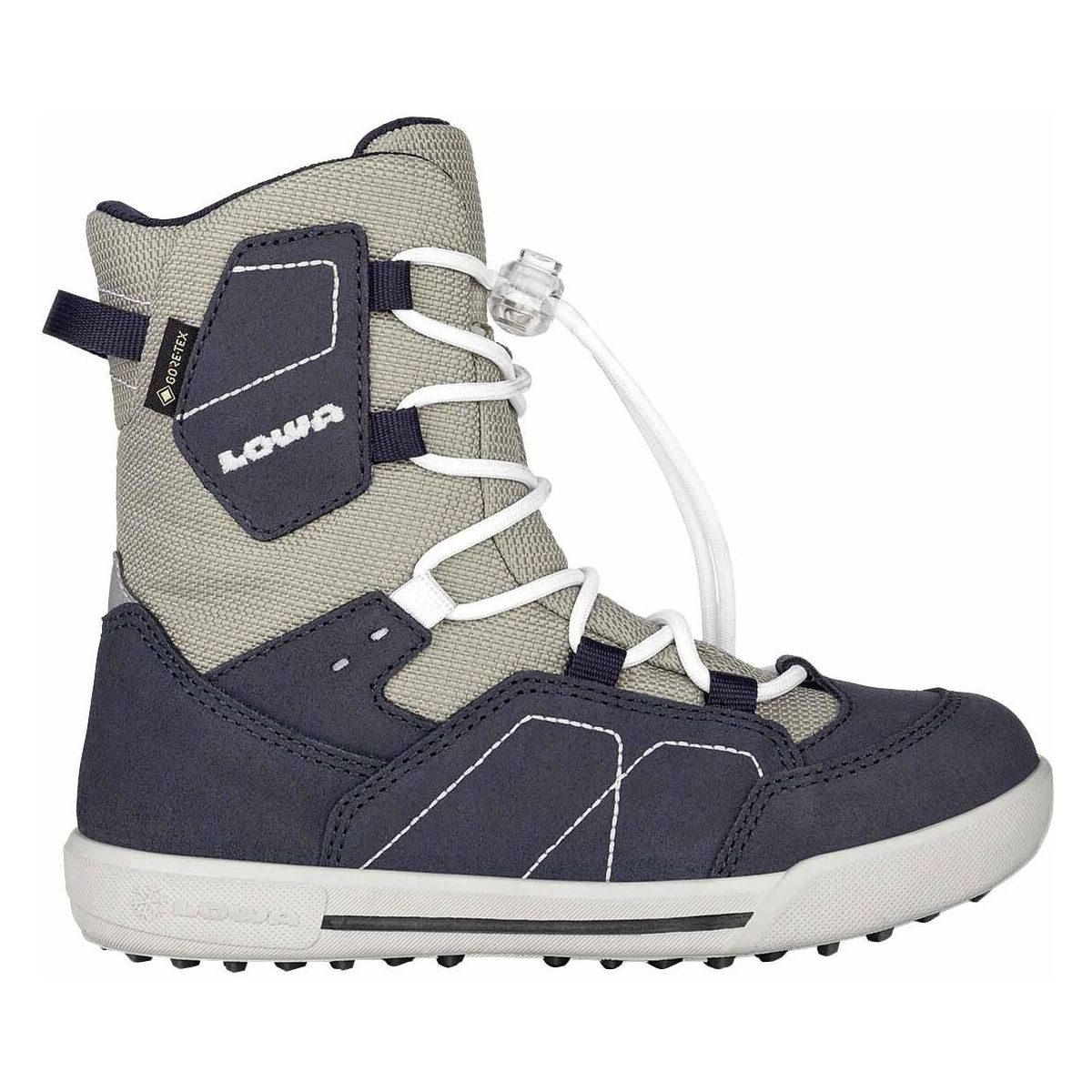 Lowa Raik GTX Hi JR Winterstiefel Perfekte Schneeboots für Jungs, die wasserdicht, winddicht und
