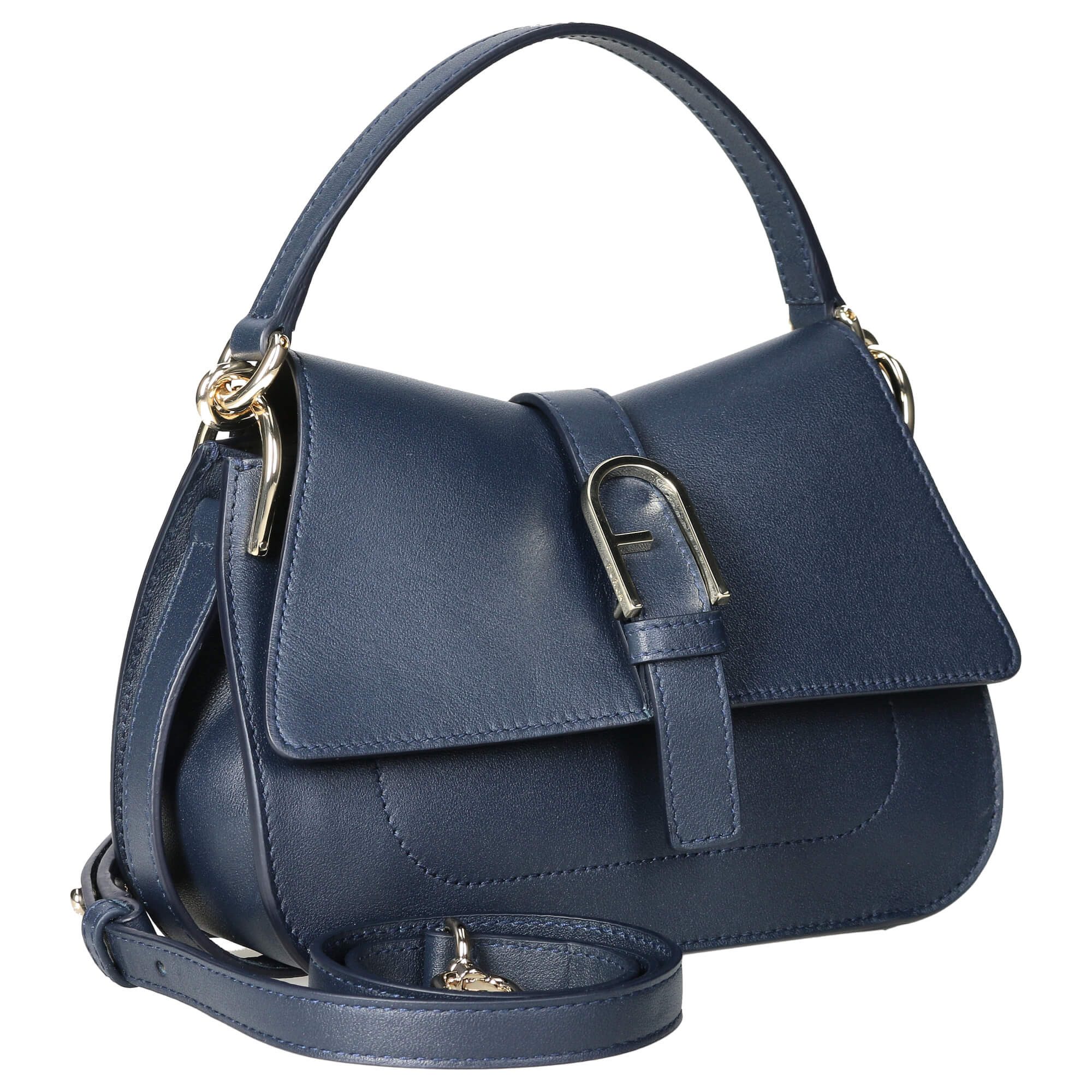 Furla Umhängetasche Flow Mini - Schultertasche 21.5 cm (mediterraneo)