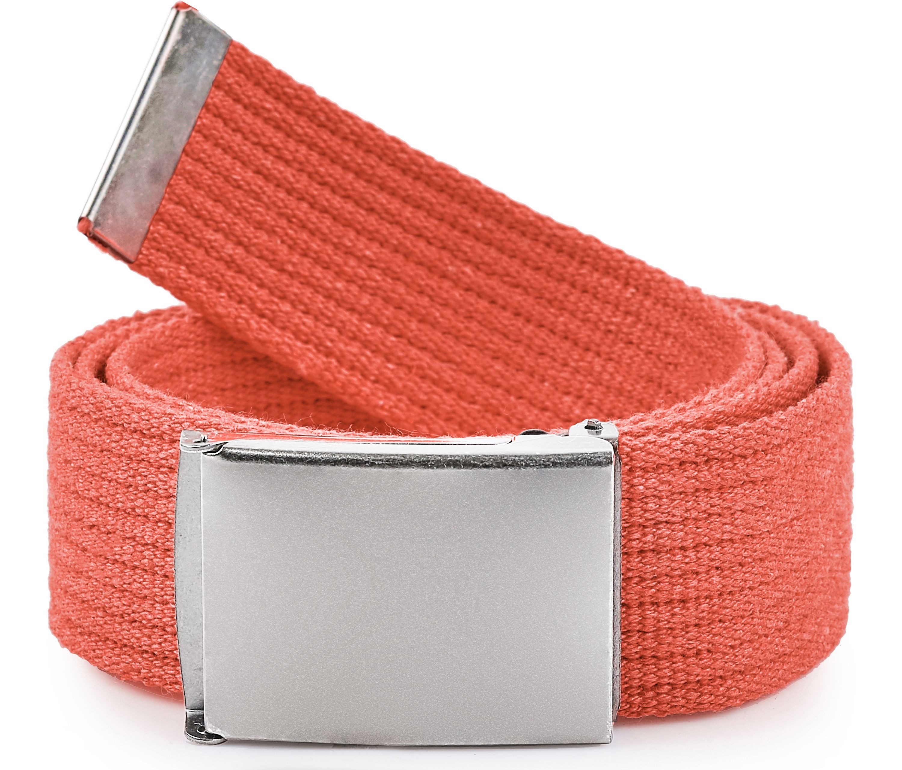 Ladeheid Stoffgürtel Herren Gürtel 120 cm (Gesamtlänge 130 cm) x 4 cm P10 (1-St)