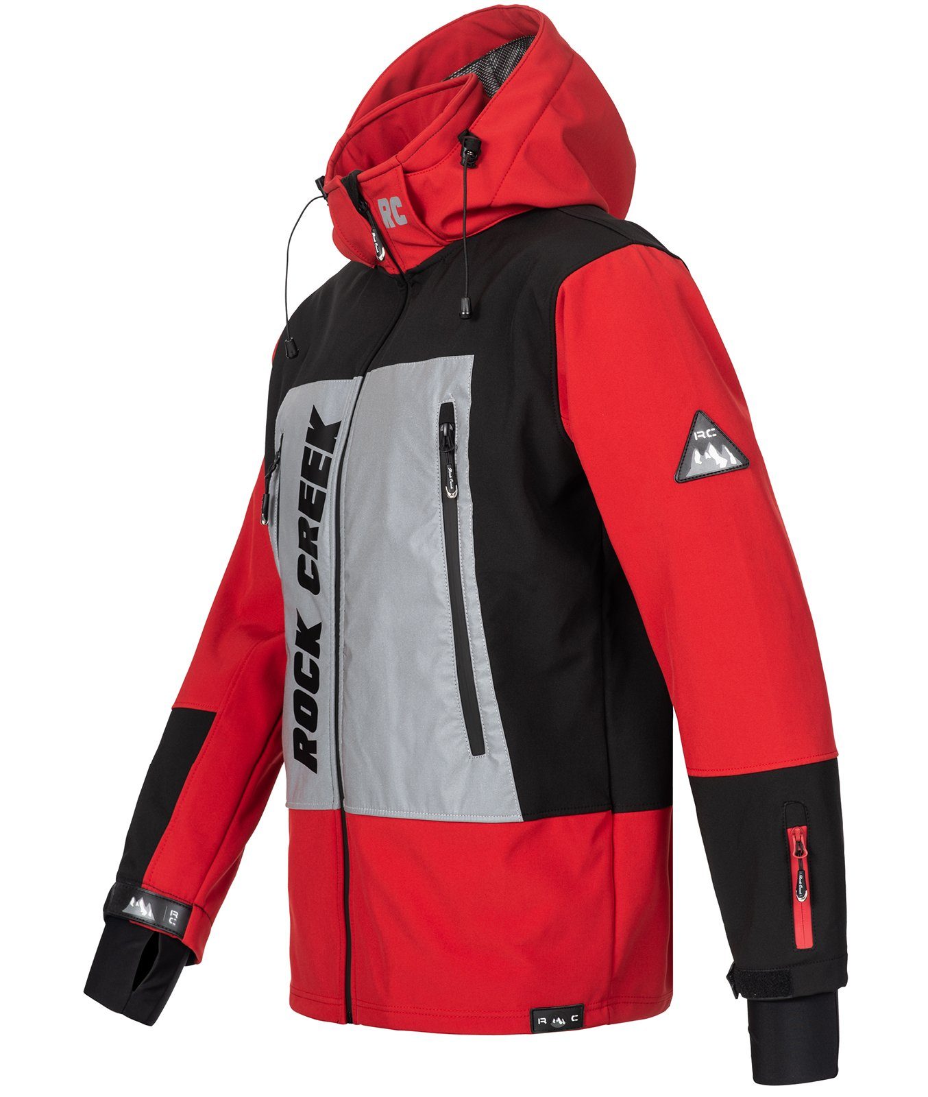 Rock Creek Softshelljacke Herren Softshelljacke Wanderjacke H-238 günstig online kaufen