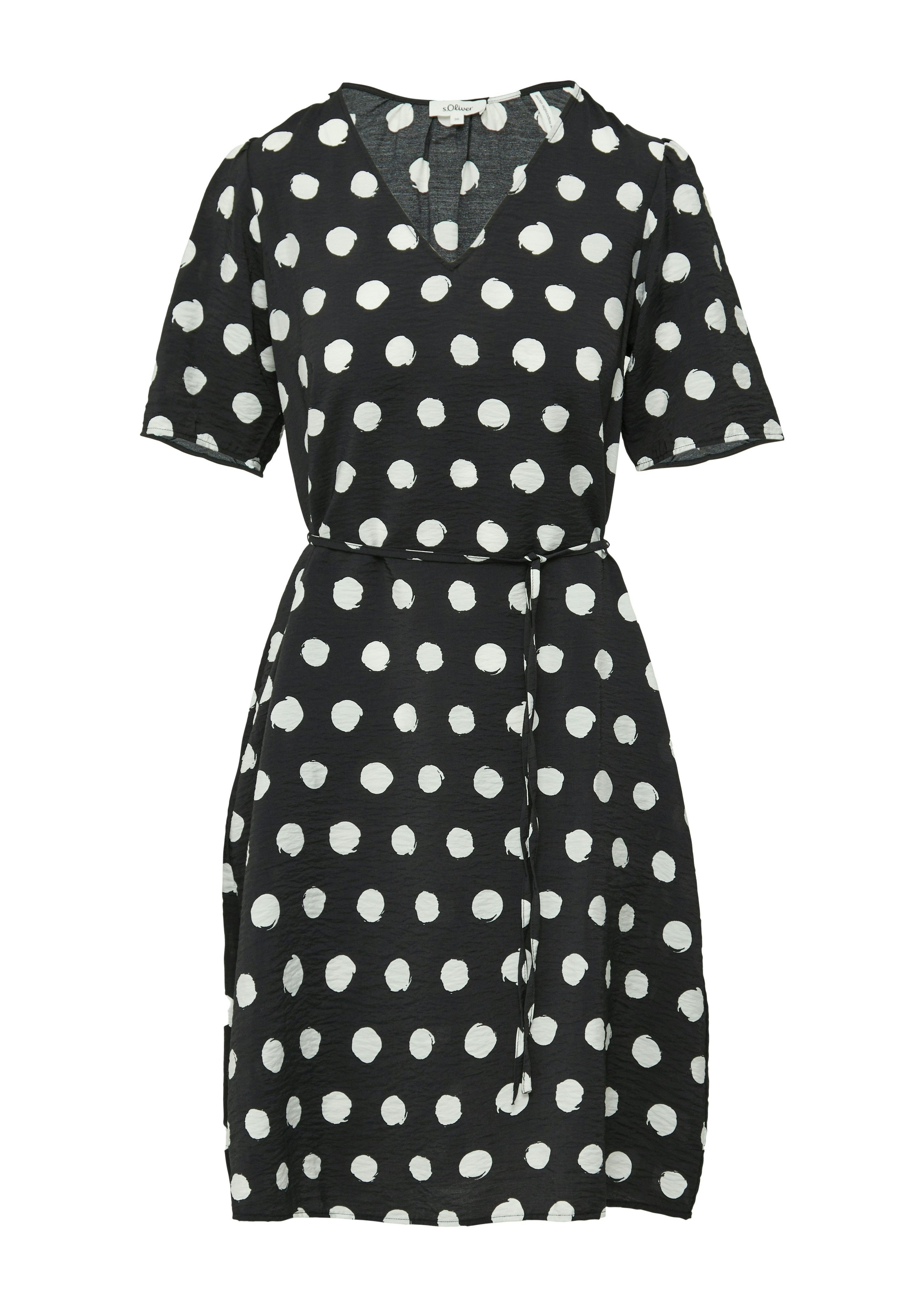 s.Oliver Minikleid Sommerkleid mit All-Over Print – Bild 4 von 4