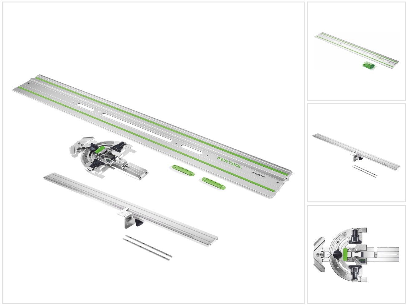 FESTOOL Elektrohobel FS-WA Winkelanschlag für Führungsschiene FS/2 60º Schnitt + Verlänger