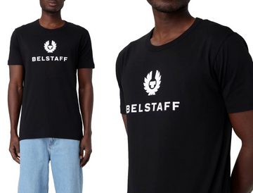 Belstaff T-Shirt BELSTAFF Signature T-Shirt Retro Cotton Phoenix Logo Tee Regular Shirt