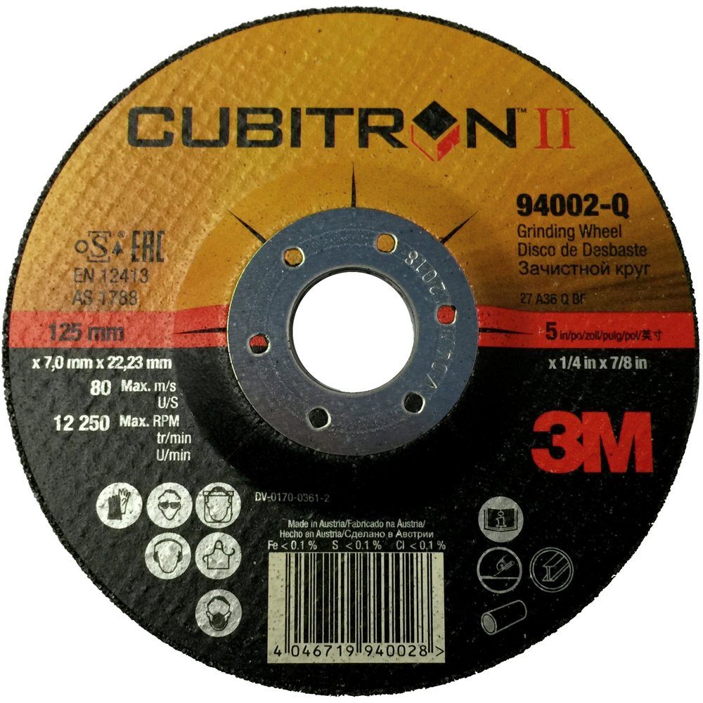 3M Schruppscheibe 3M 94001-Q Cubitron™ II T27 Schruppscheibe Durchmesser 150 mm Bohrungs, Ø 150.00 mm