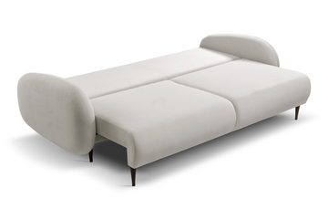 MOEBLO Sofa Puch, mit Schlaffunktion mit Bettkasten Couch Polstermöbel Sitzmöbel Wohnzimmermöbel 3-Sitzer-Sofa Stoffsofa, mit Relaxfunktion, (BxHxT):232x95x109 cm