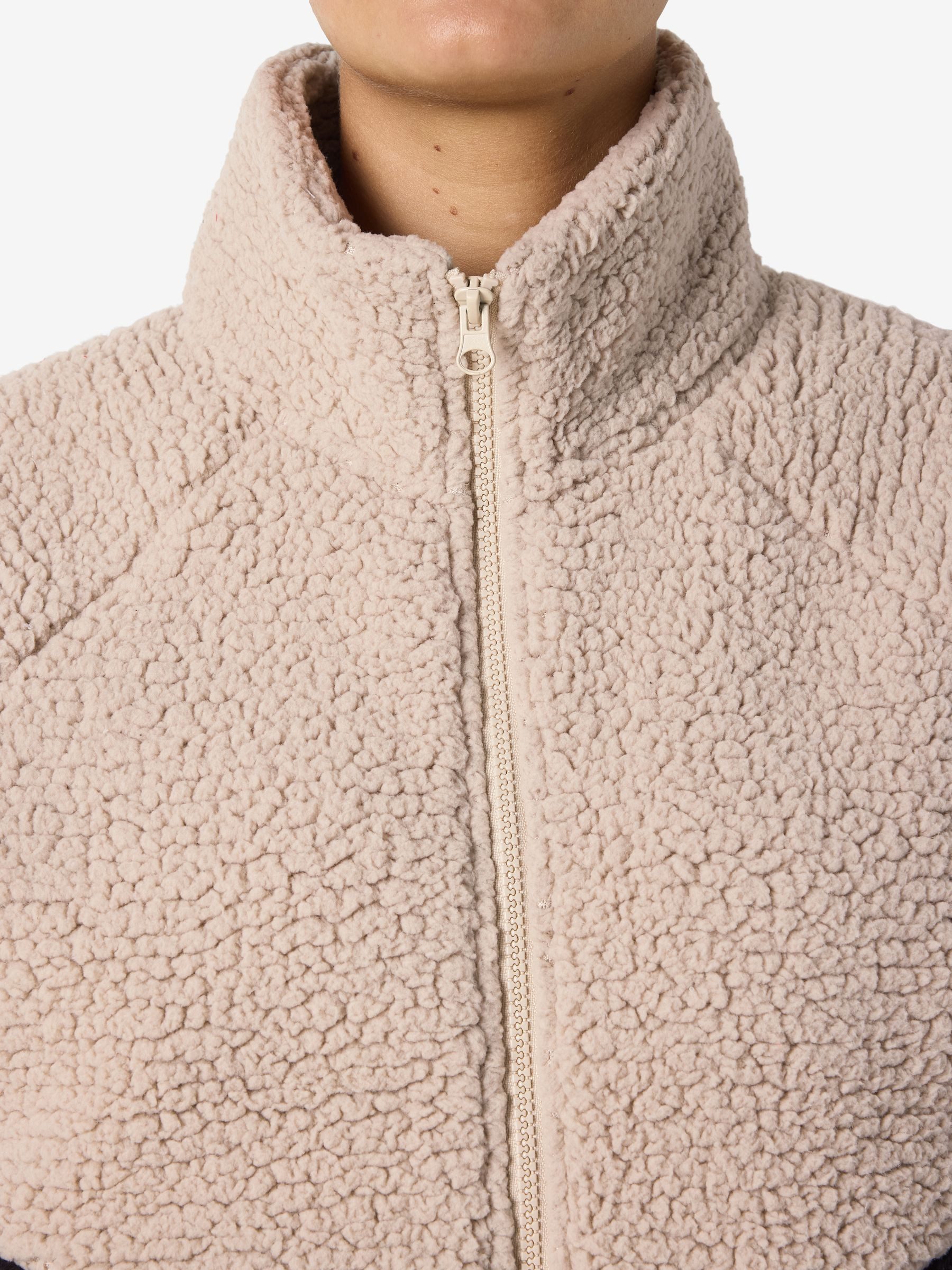 Noisy may Blouson Gemütlicher Streetwear-Look für kalte Tage (1-St) NMCUDDLE SHORT JACKET