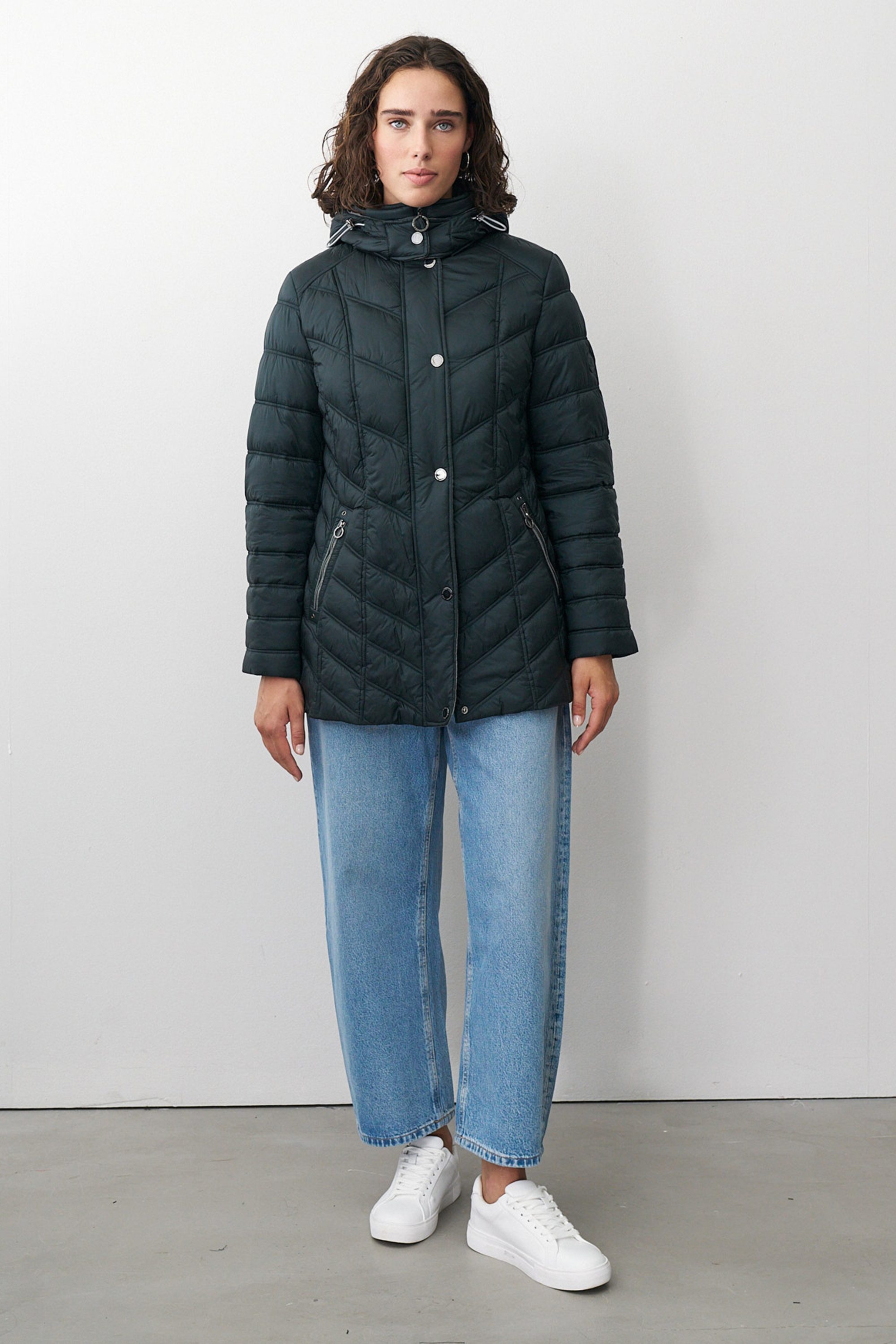 Barbara Lebek Steppjacke wattierte Herbstjacke oder Damenjacke mit Steppmus günstig online kaufen