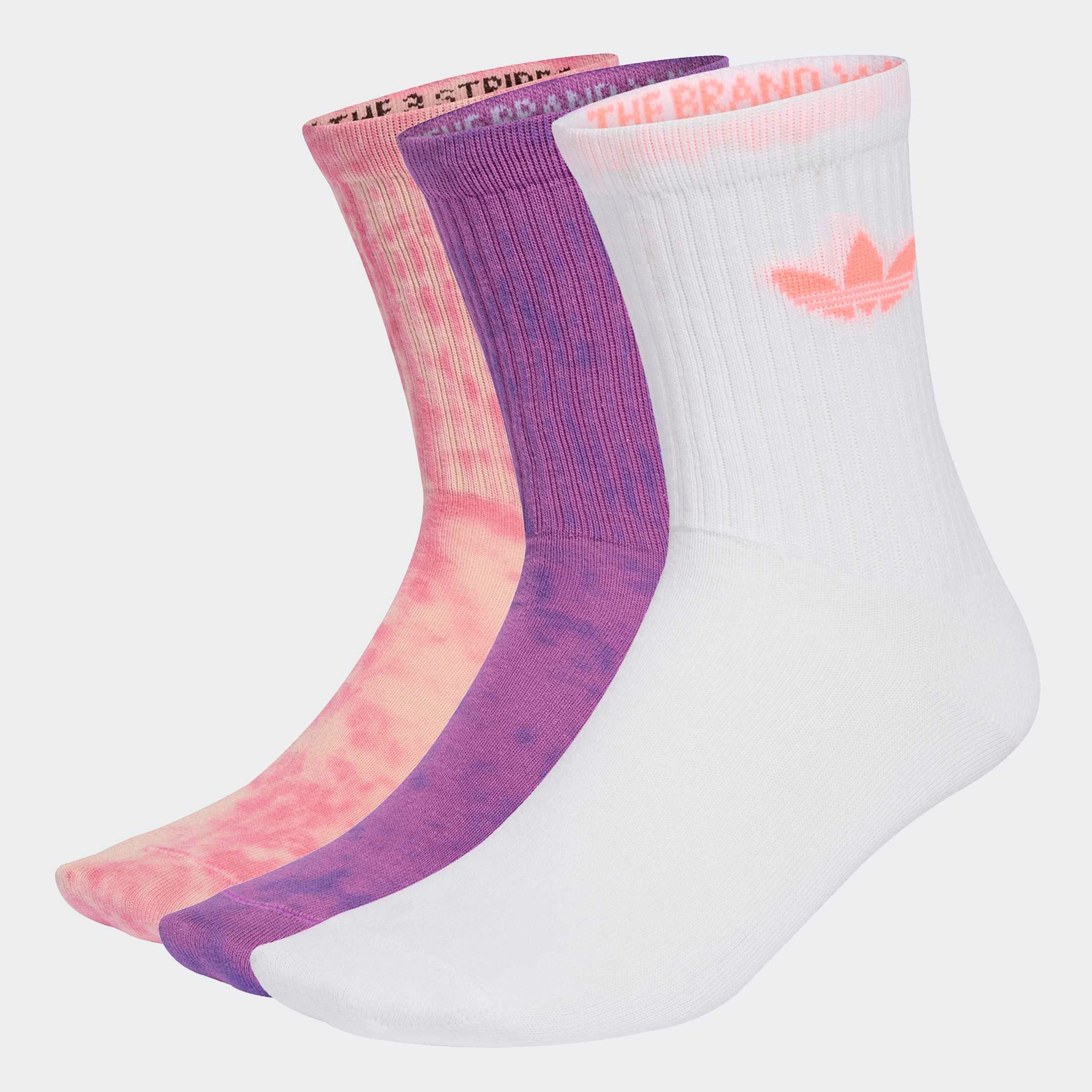 adidas Originals Sportsocken TIE DYE CR S 3P für sportive Aktivitäten und Laufen, mit Batikfärbetechnik