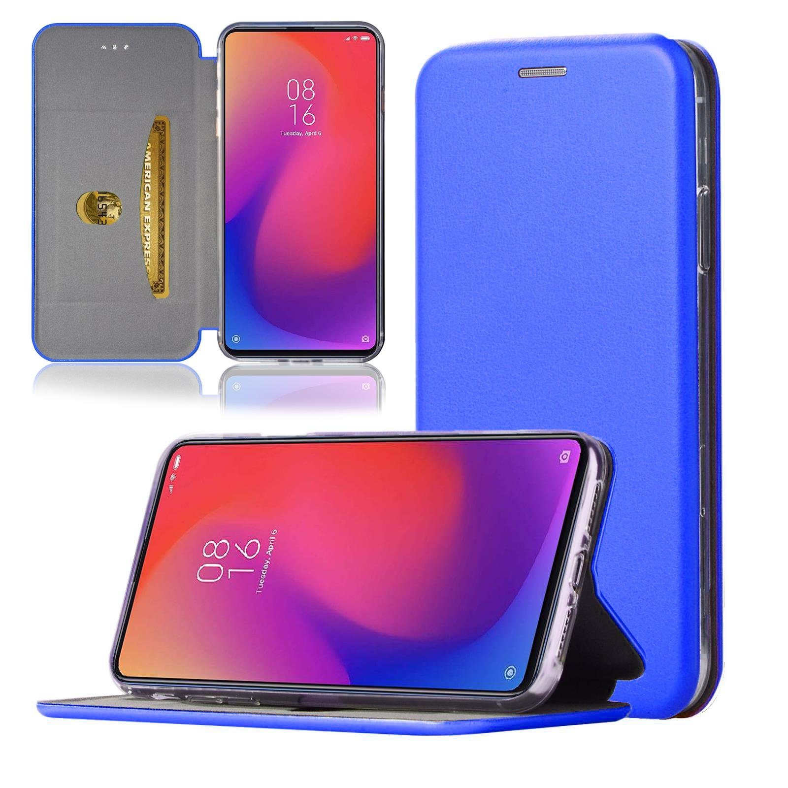 Numerva Handyhülle Hard Cover Etui für Xiaomi Mi 9T / Mi 9T Pro, Flip Cover Schutz Hülle Tasche