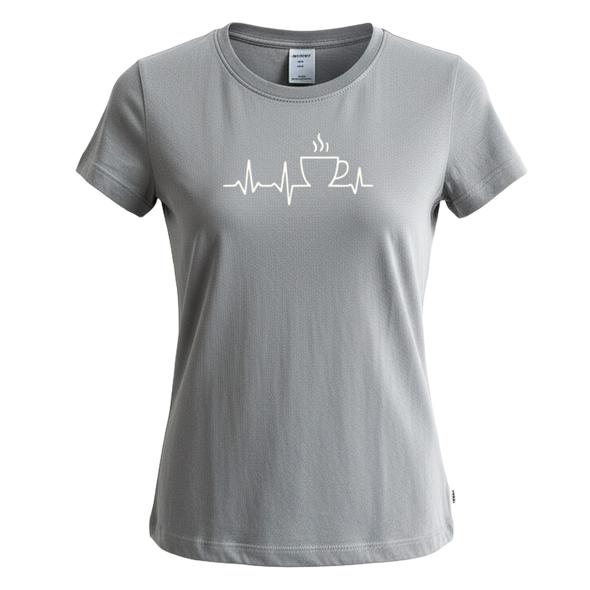 HERMKO Kurzarmshirt 701180055 T-Shirt 100% Bio-Baumwolle mit Druckmotiv hergestellt in EU