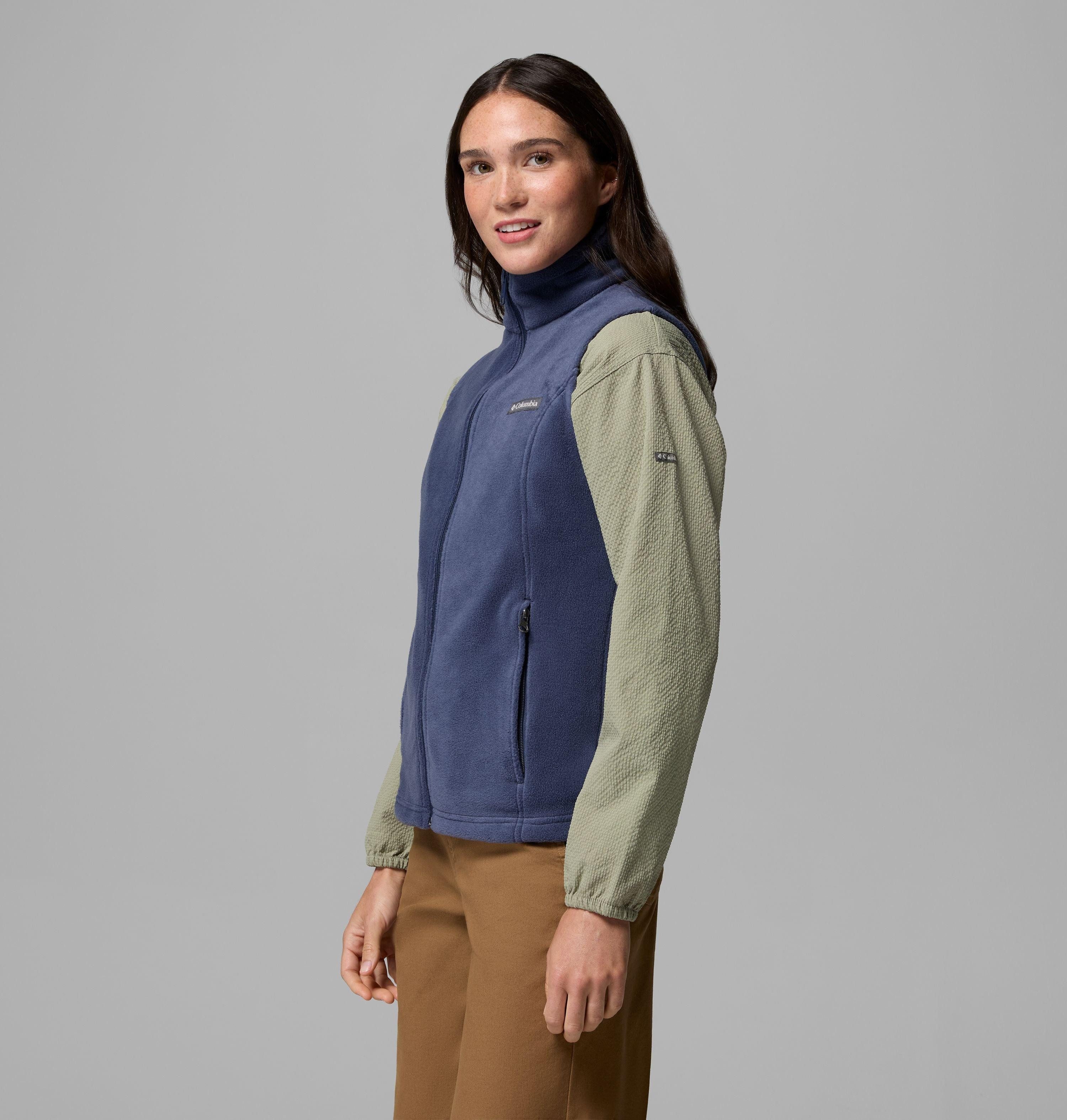 Columbia Fleeceweste Benton Springs Vest atmungsaktives Material, schnell trocknend, wasserabweisend