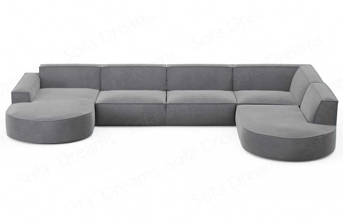 Sofa Dreams Wohnlandschaft Designer Stoff Sofa günstig online kaufen