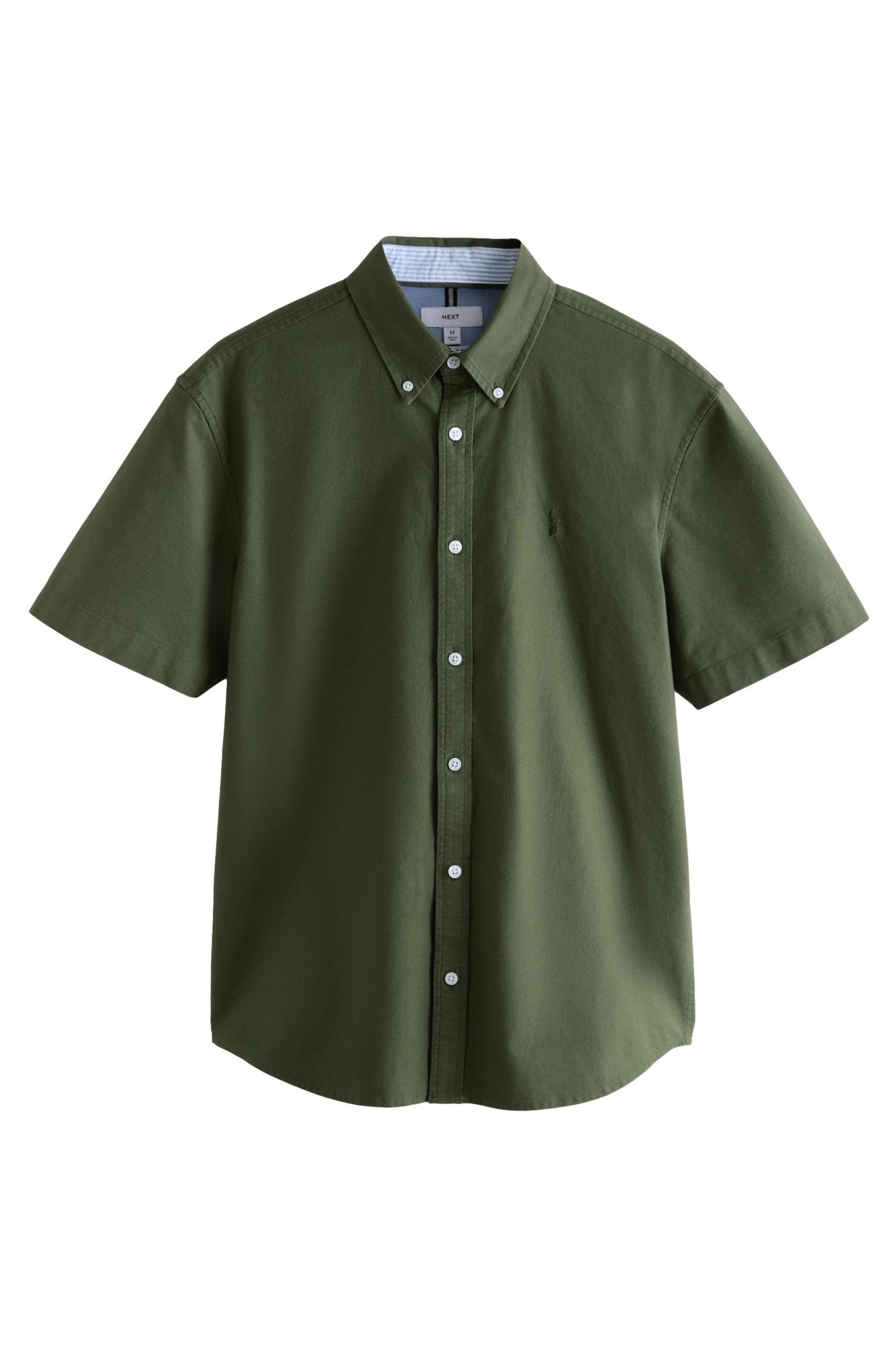 Next Kurzarmhemd Kurzärmeliges Regular Fit Oxford-Hemd (1-tlg) günstig online kaufen