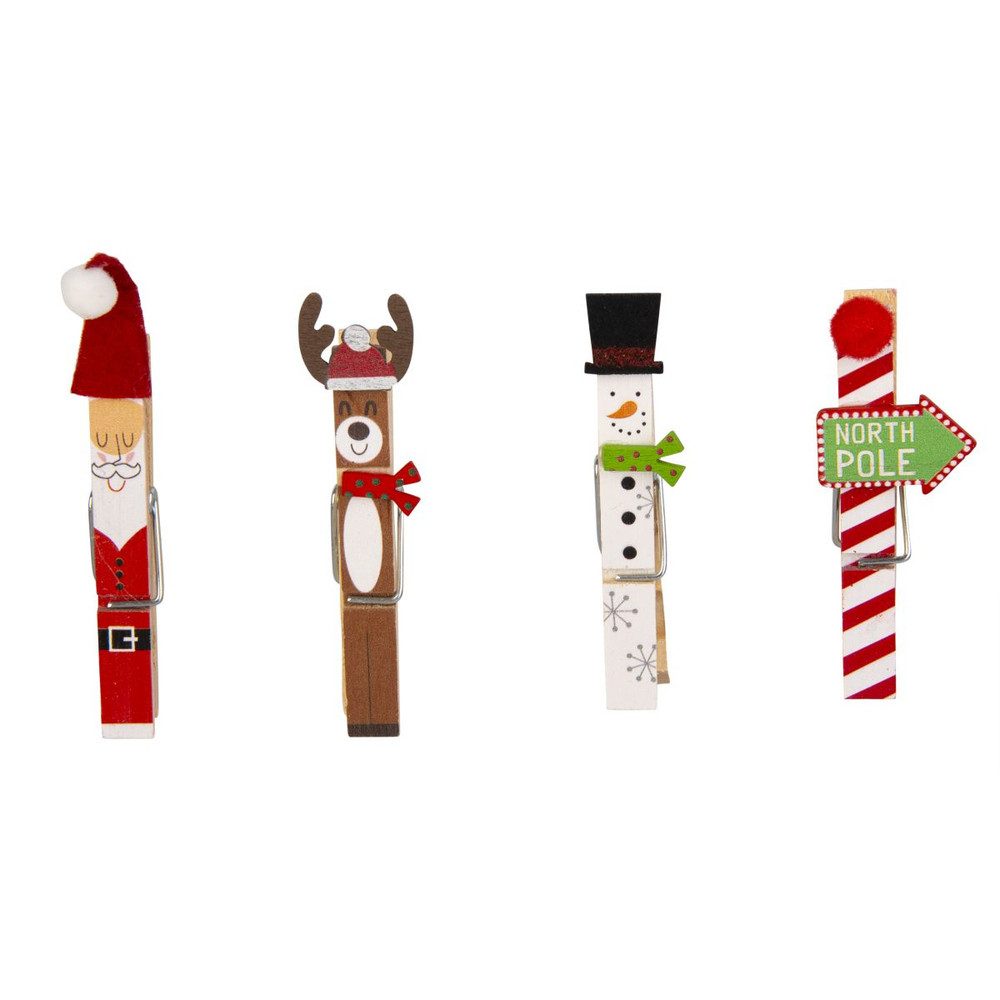 MICA Weihnachtsfigur Dekoklammern Weihnachten - ca. günstig online kaufen