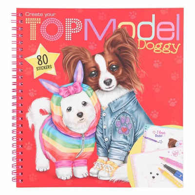 Depesche Malvorlage »Create your TOPModel Doggy Malbuch«