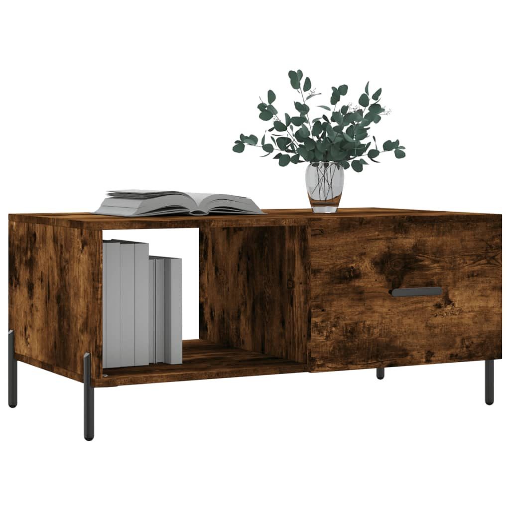 vidaXL Couchtisch Couchtisch Räuchereiche 90x50x40 cm günstig online kaufen