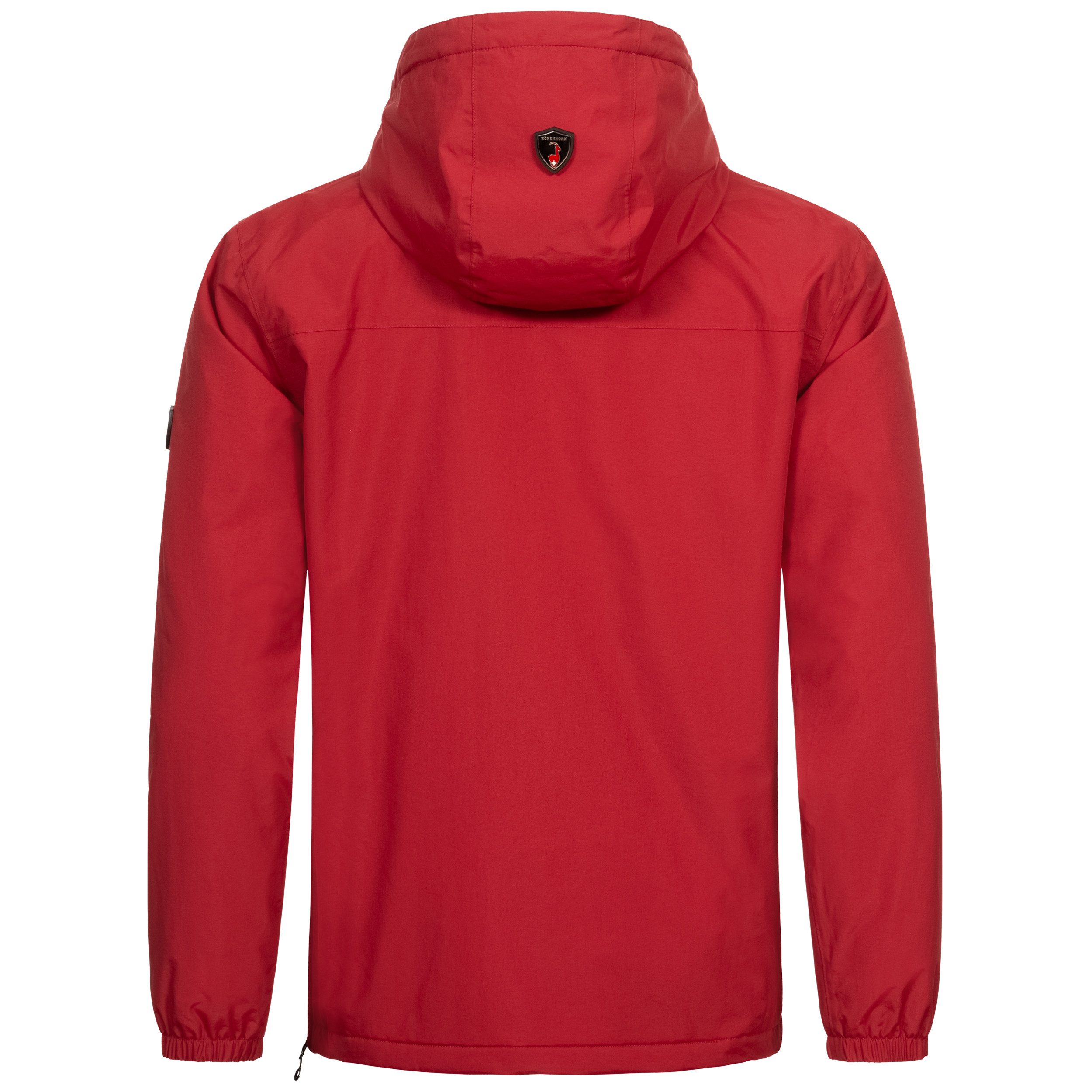 Höhenhorn Winterjacke Allesso Herren für Männer Windbreaker Gefüttert Schlupfjacke Seitlicher Reißverschluss, Winddicht, Wasserdicht, Atmungsaktiv