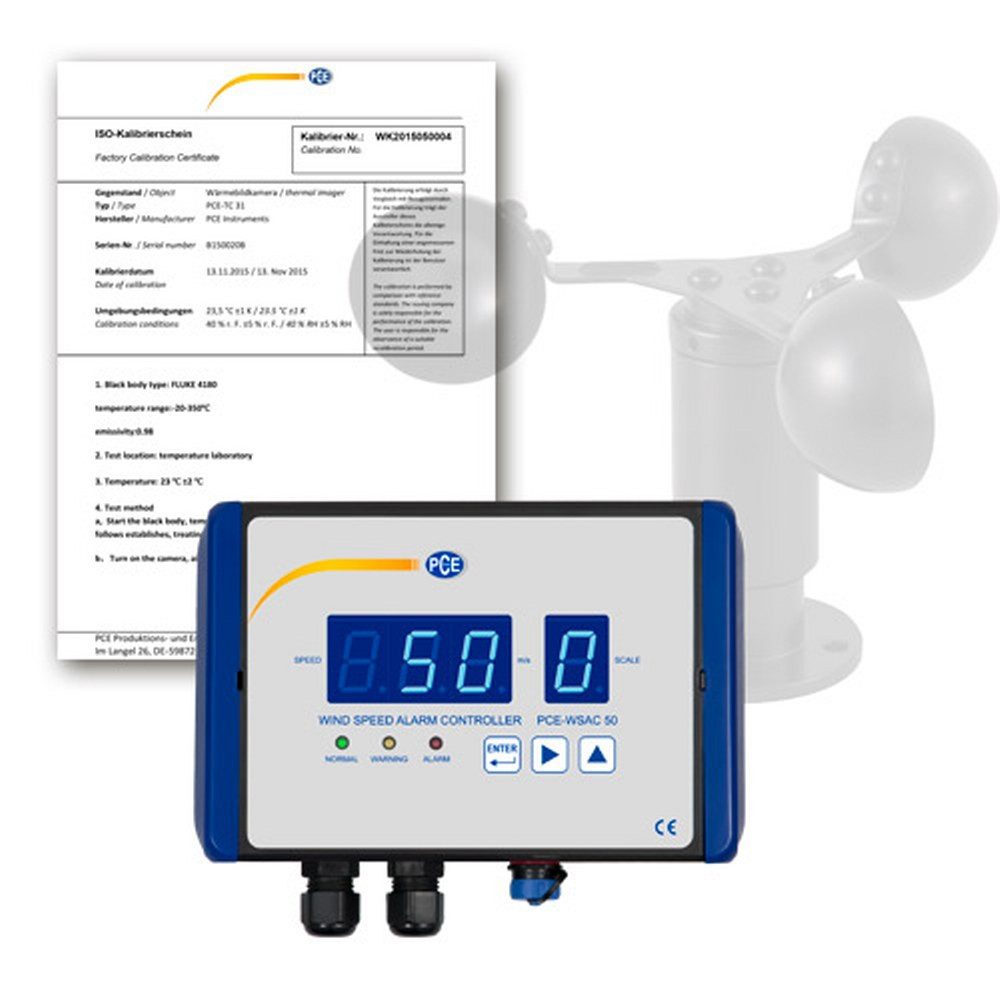 PCE Instruments Raumluft-Qualitätssensor PCE Instruments Riemenspannungsmessgerät PCE-BTM 2000A