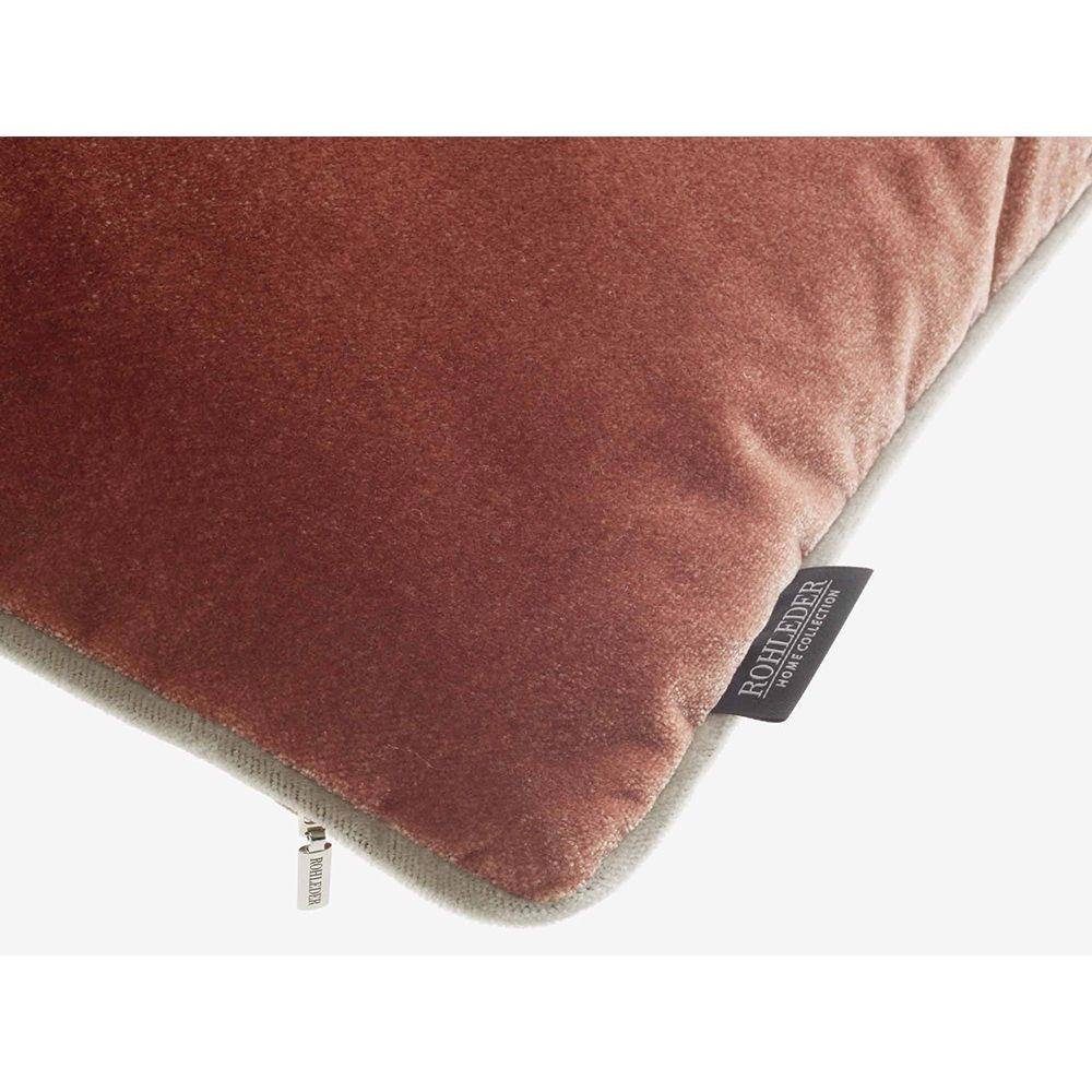 ROHLEDER Kissenhülle Kissenhülle Samt Cloud Apricot günstig online kaufen
