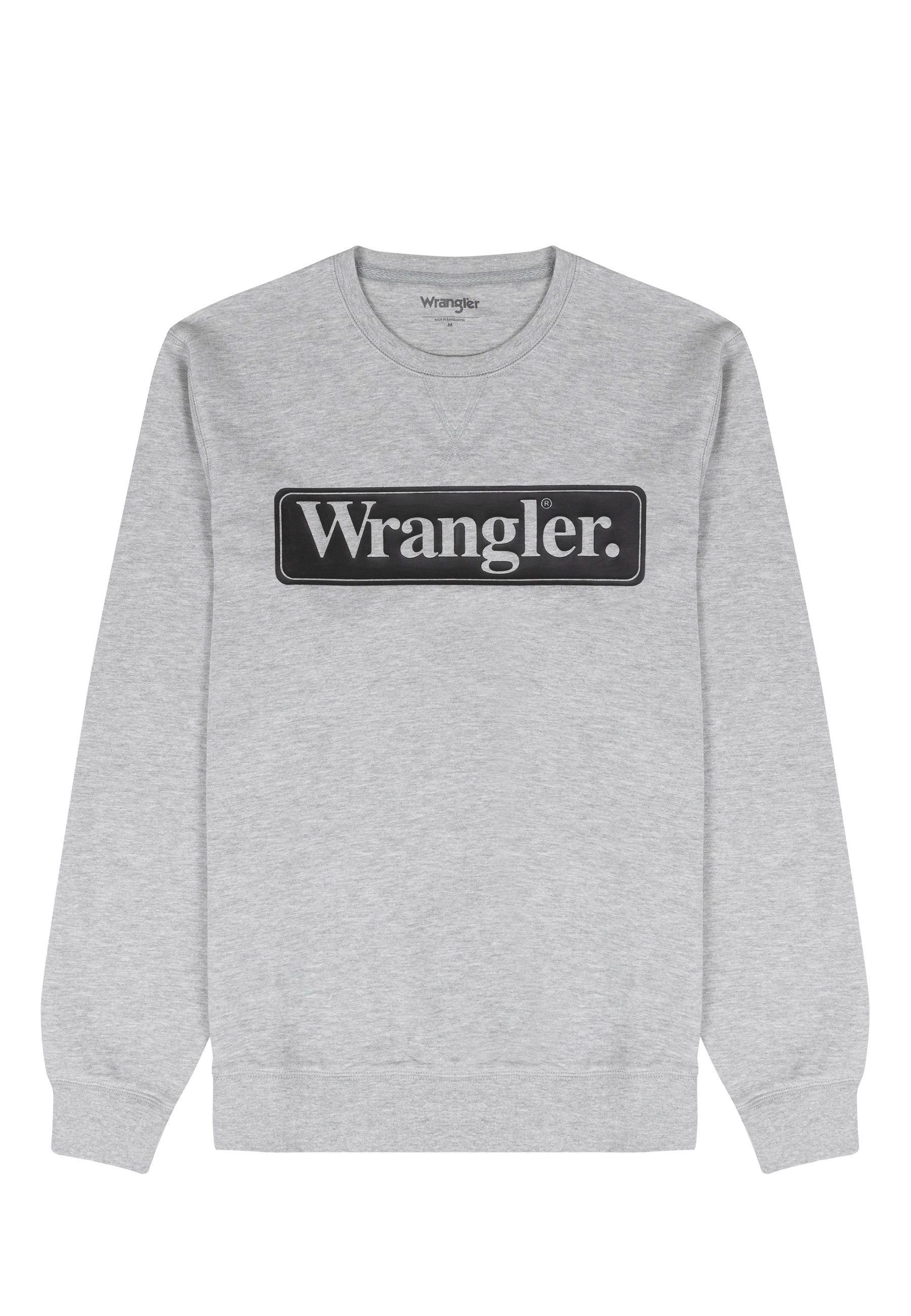 Wrangler Sweatshirt Sweatshirt Seasonal Пуловеры ohne Kapuze mit (1-tlg)