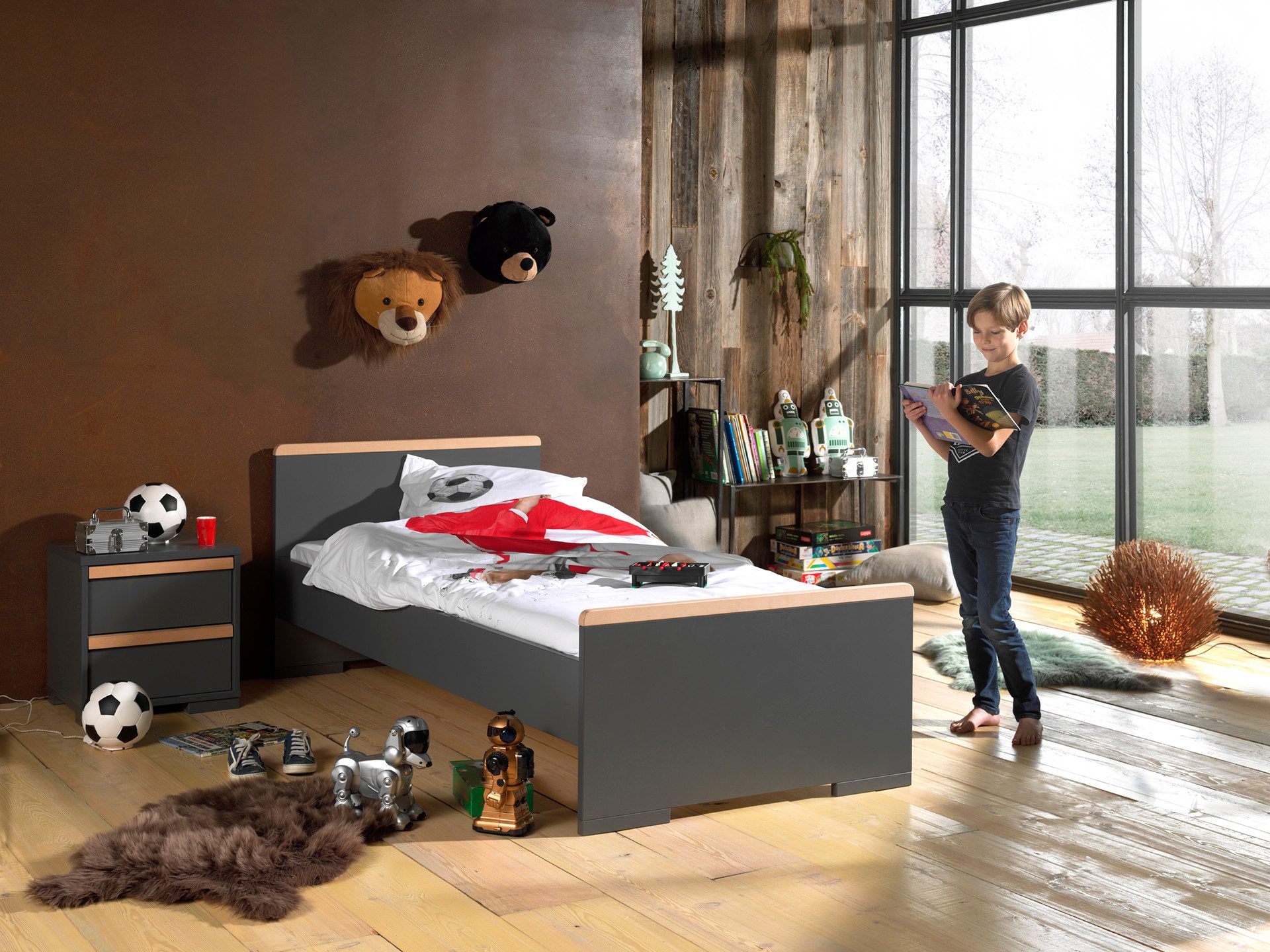 Faizee Möbel Jugendzimmer-Set London Set 2 Teile